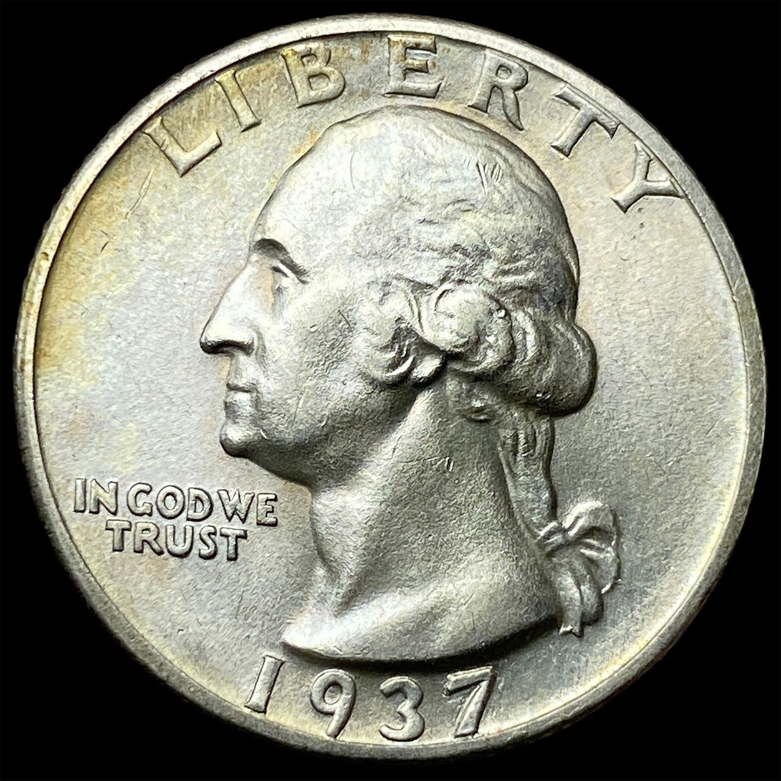 1937-D Silver Washington Quarter UNCIRCULATED (1 of 2)