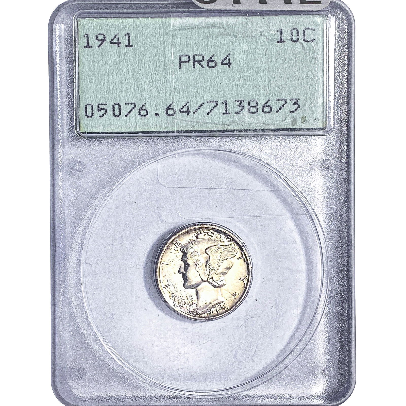 1941 Mercury Silver Dime PCGS PR64 (1 of 2)