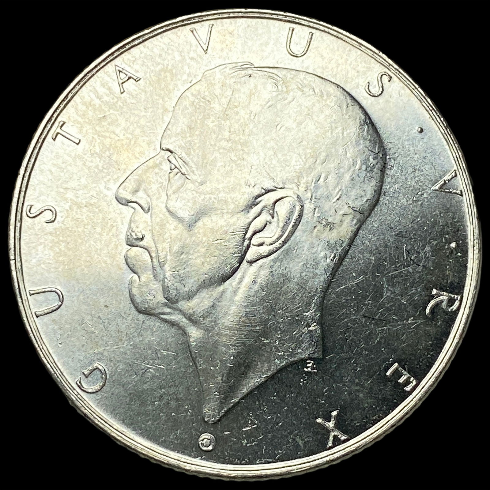 1938 Sweden Silver 2 Kroner UNCIRCULATED: 1938 Sweden Silver 2 Kroner UNCIRCULATED