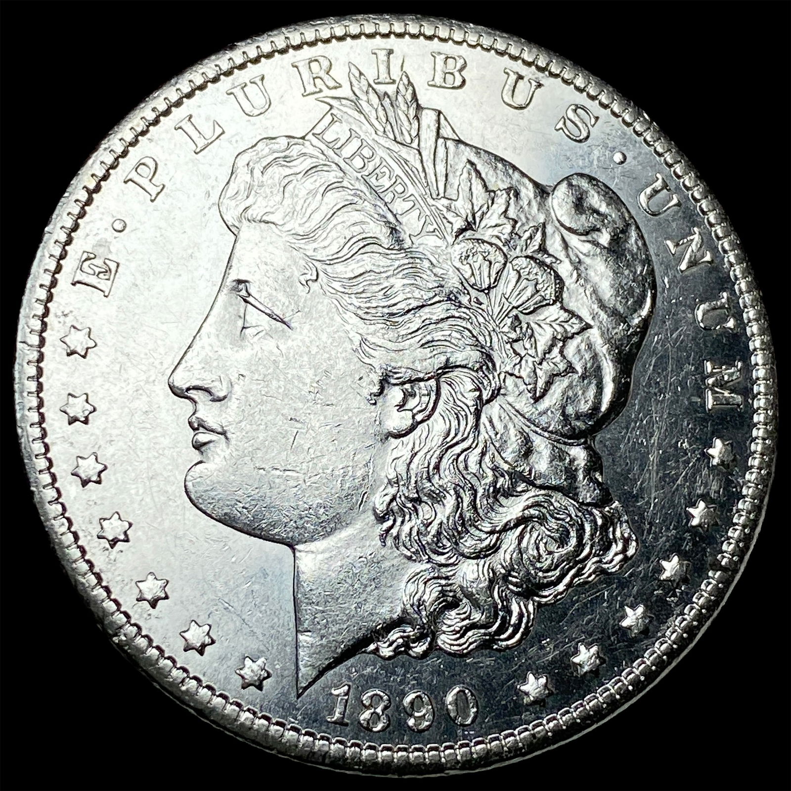 1890-CC Silver Morgan Dollar UNCIRCULATED: 1890-CC Silver Morgan Dollar UNCIRCULATED