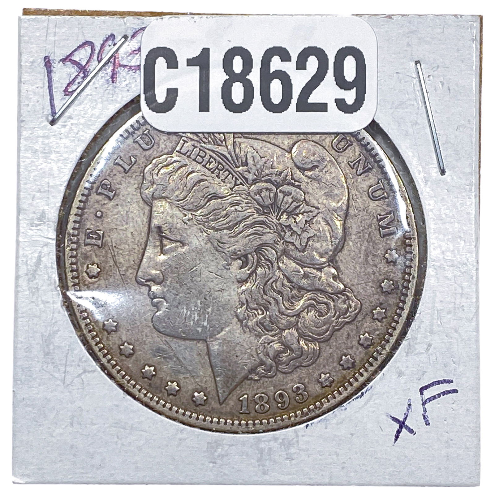 1893 Morgan Silver Dollar (1 of 2)