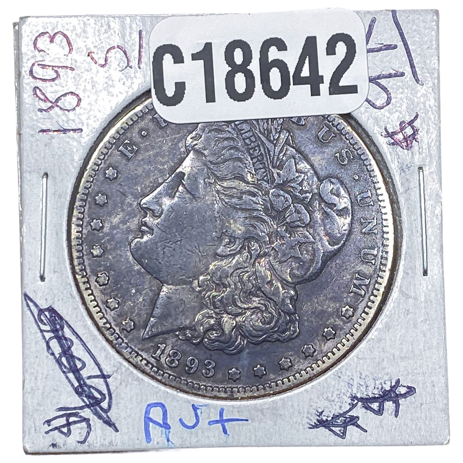 1893-S Morgan Silver Dollar (1 of 2)