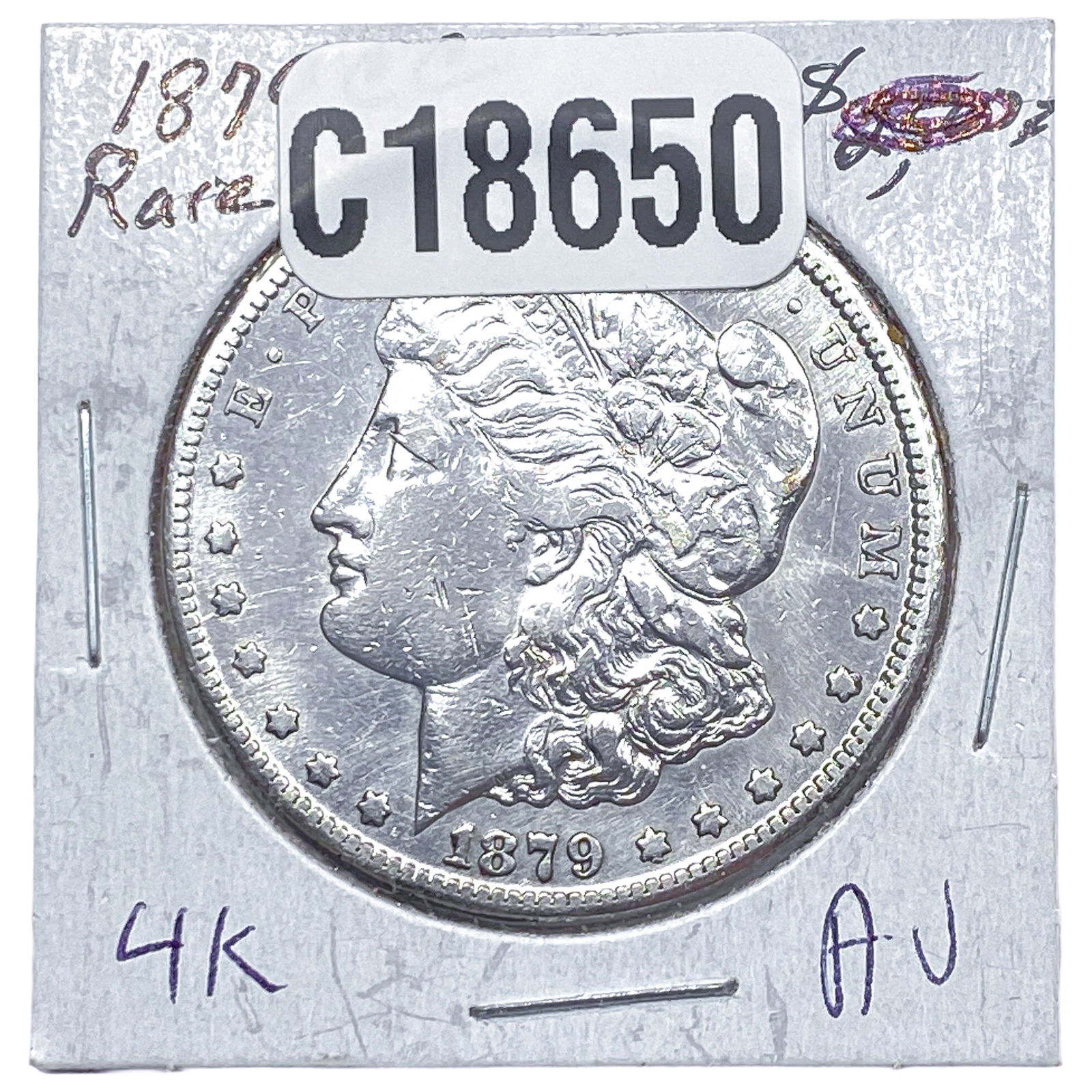 1879-CC Morgan Silver Dollar (1 of 2)