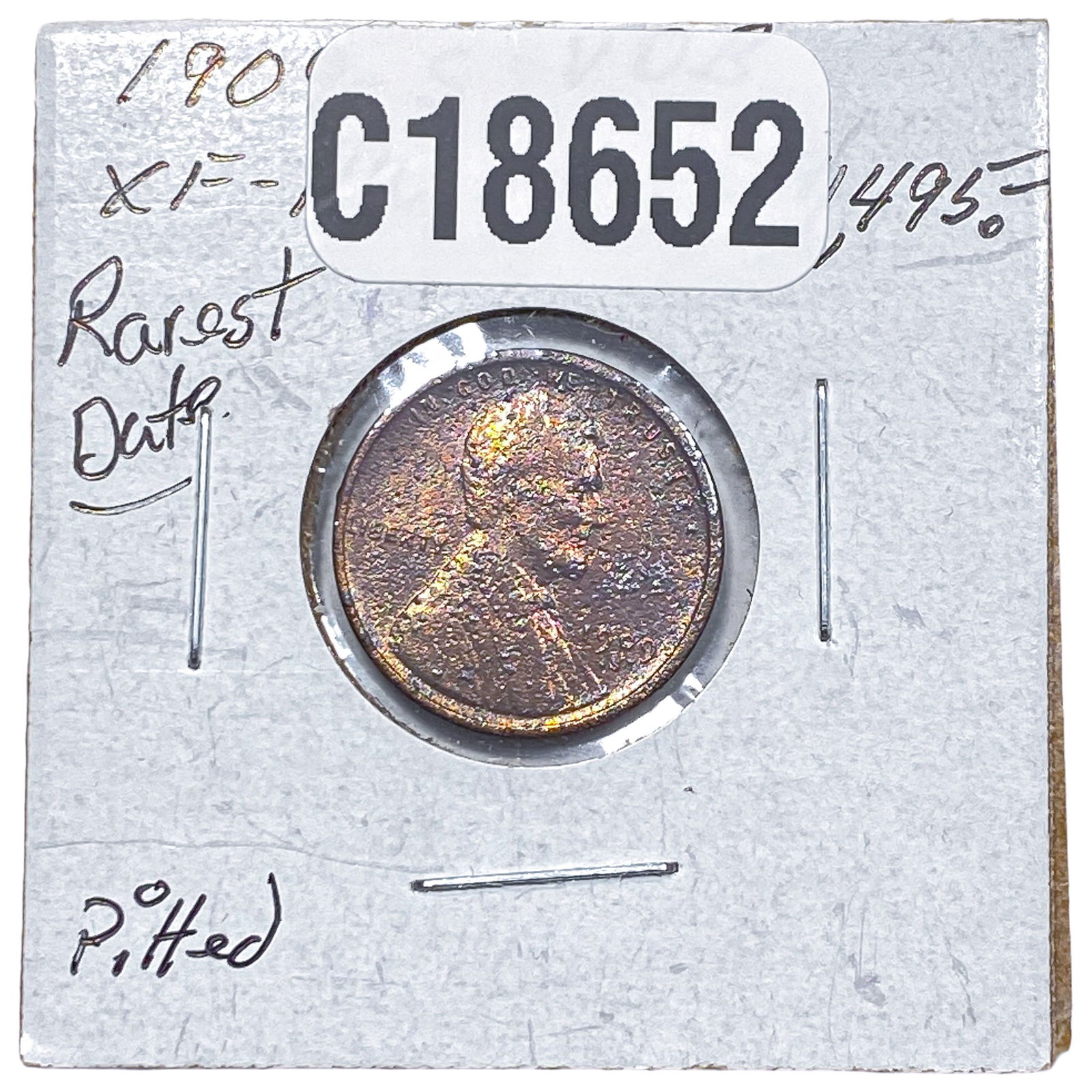 1909-S VDB Wheat Cent: 1909-S VDB Wheat Cent
