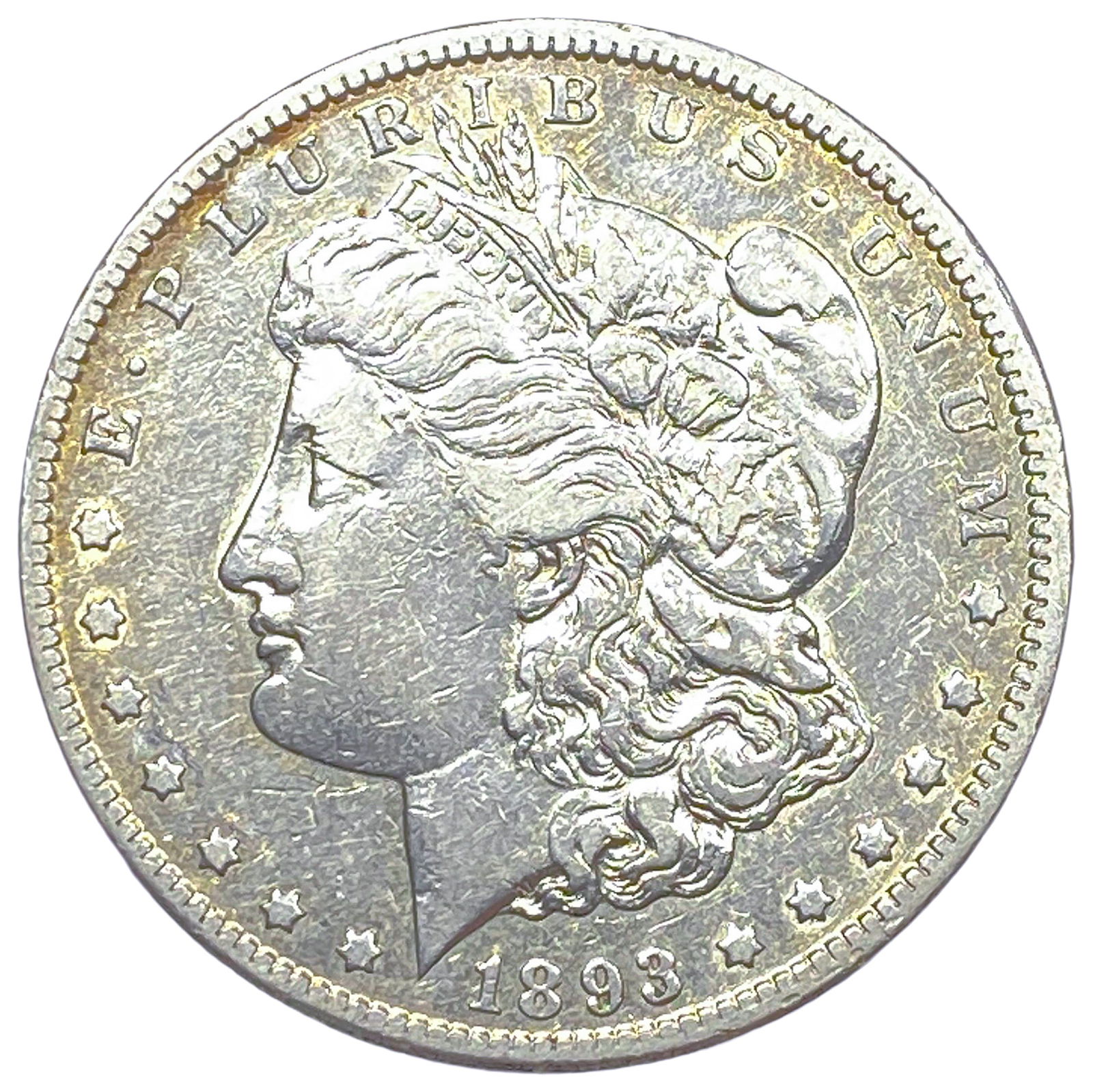 1893-CC Morgan Silver Dollar (1 of 2)