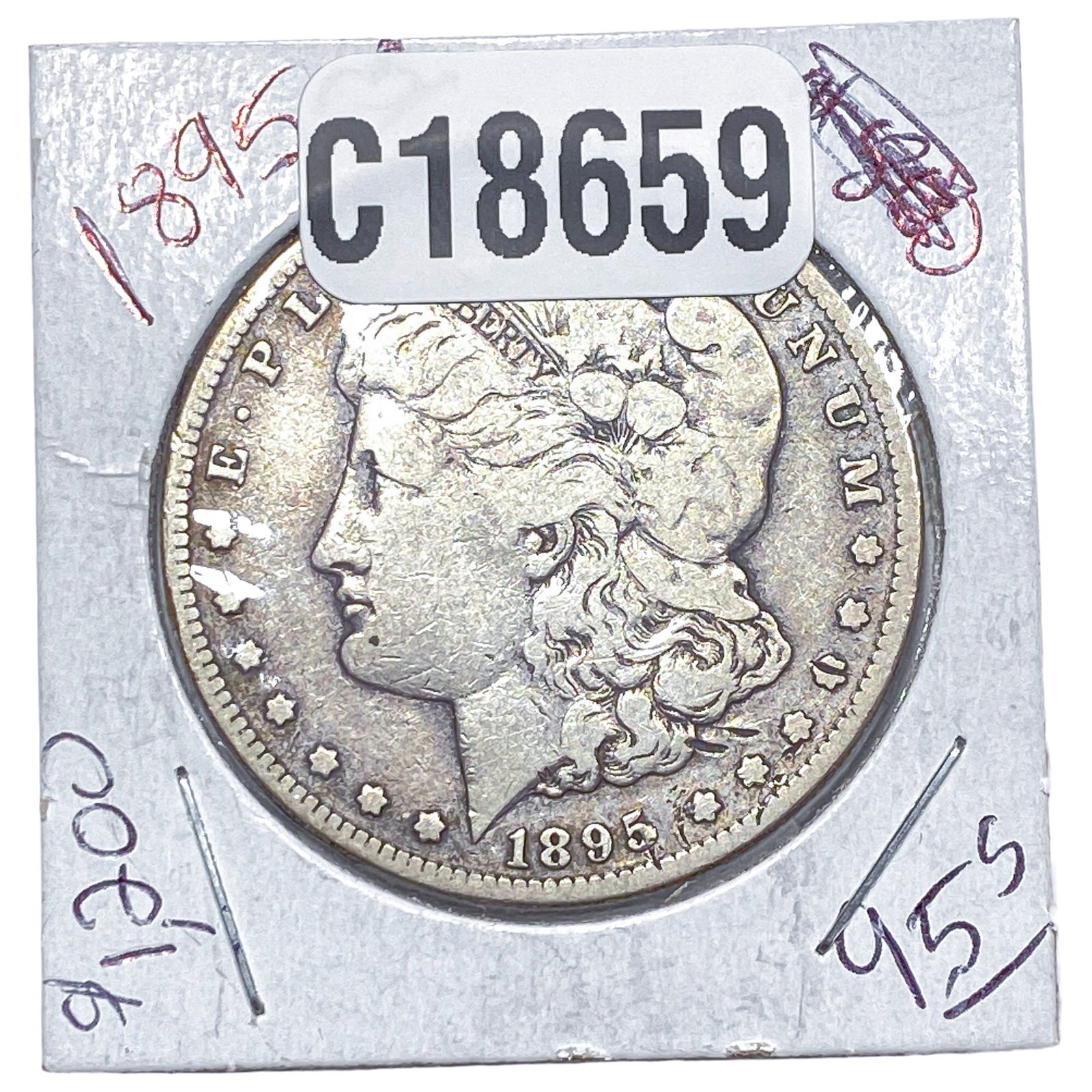 1895-S Morgan Silver Dollar (1 of 2)