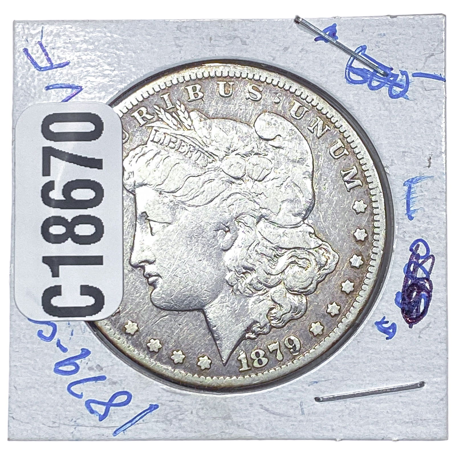 1879-CC Morgan Silver Dollar: 1879-CC Morgan Silver Dollar