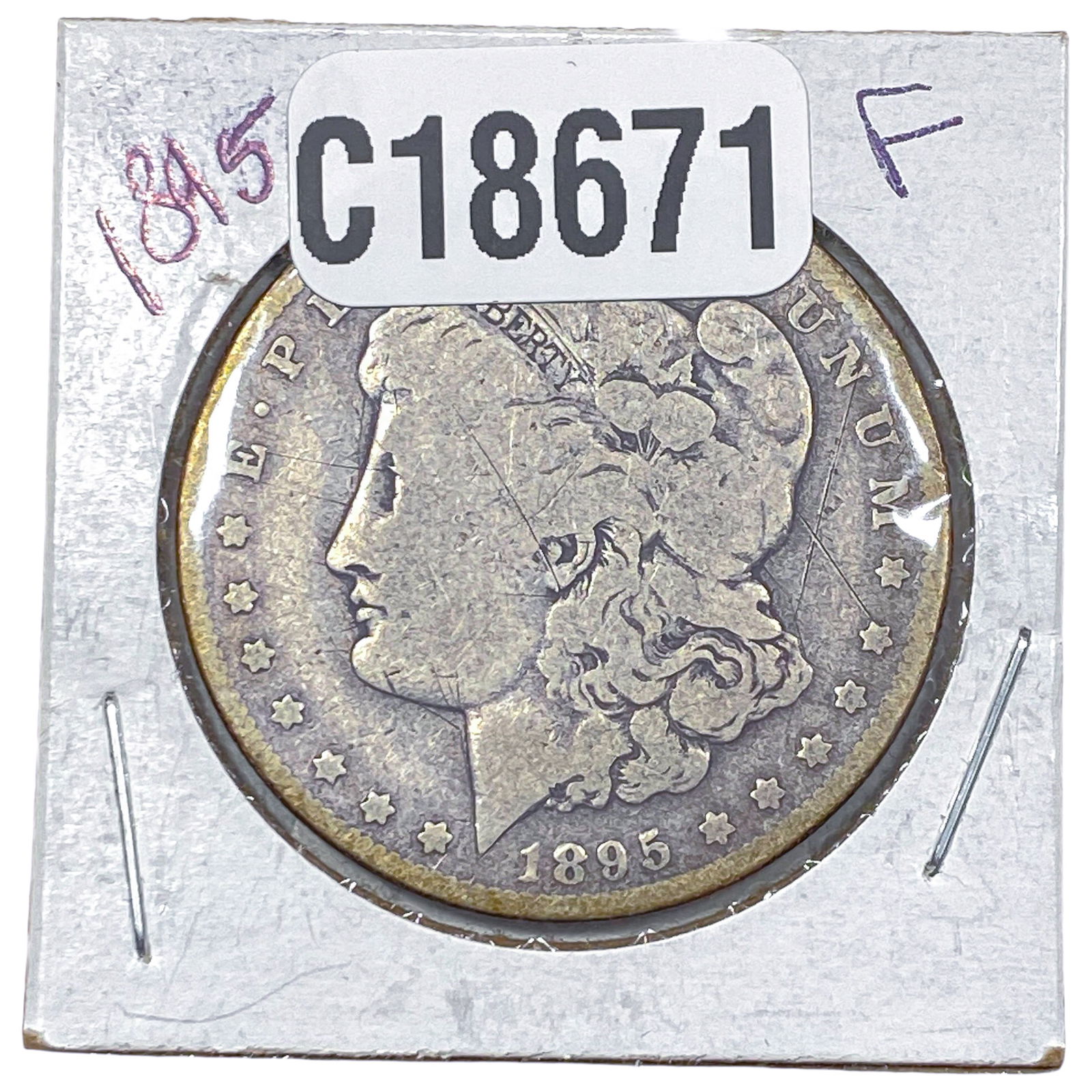 1895-O Morgan Silver Dollar (1 of 2)