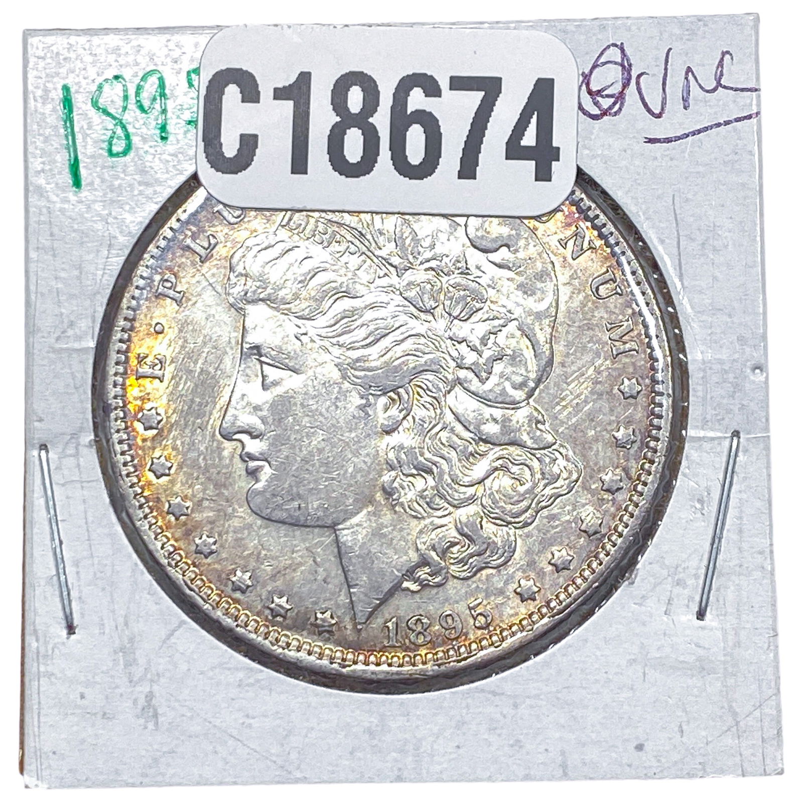 1895-O Morgan Silver Dollar (1 of 2)