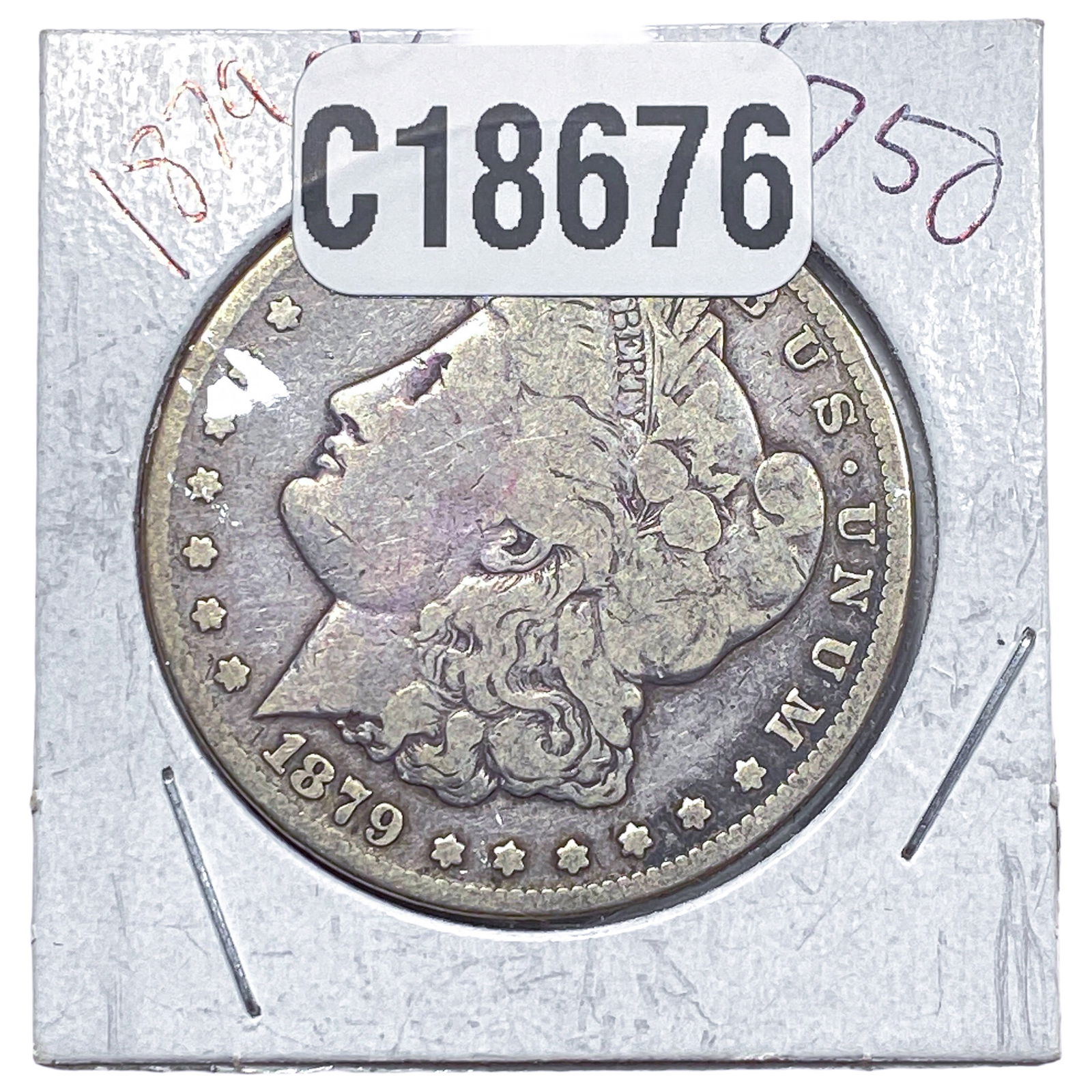 1879-CC Morgan Silver Dollar (1 of 2)