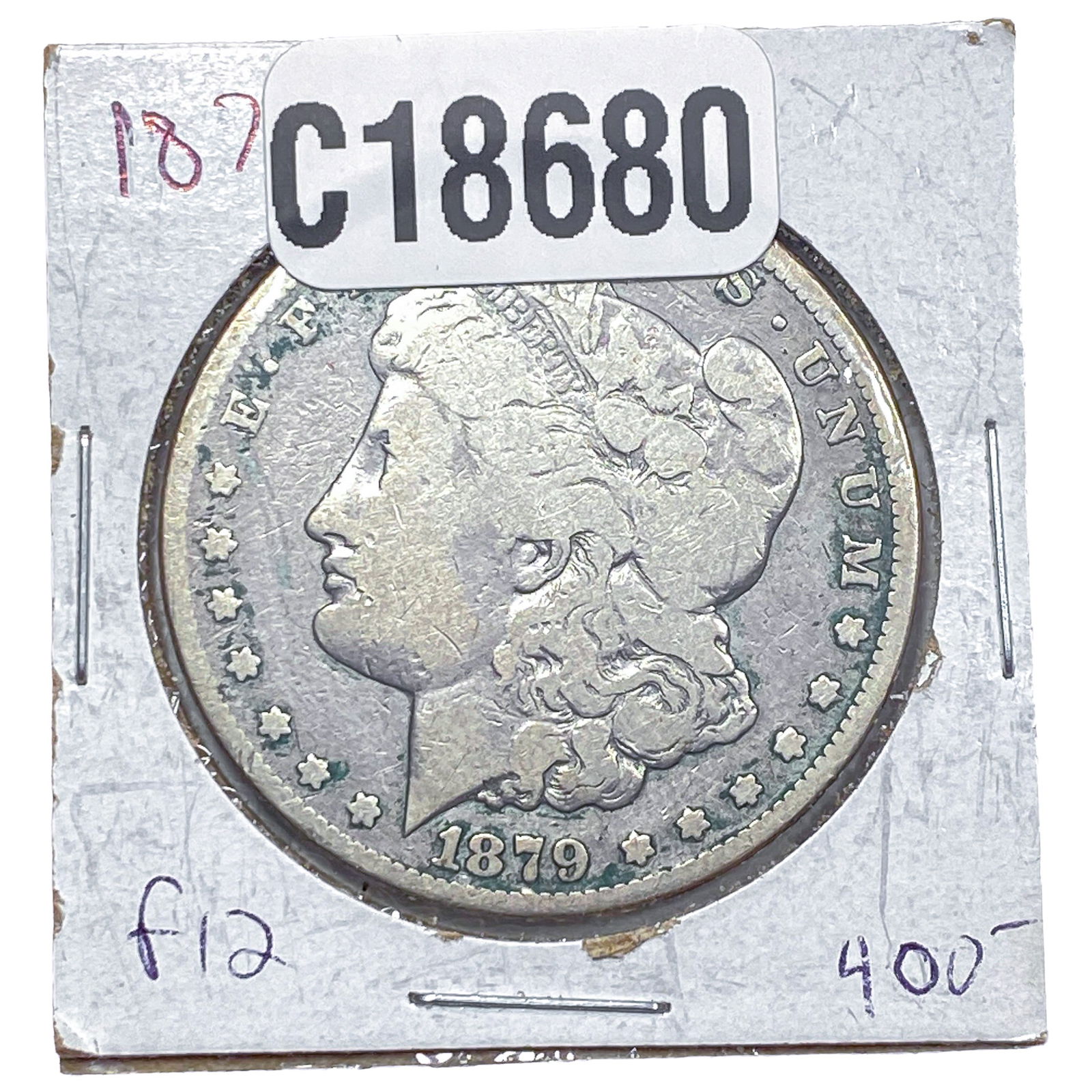 1879-CC Morgan Silver Dollar (1 of 2)