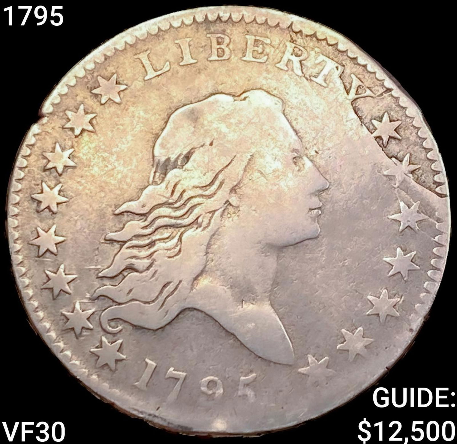 1795 Flowing Hair Half Dollar LIGHTLY CIRCULATED (1 of 2)
