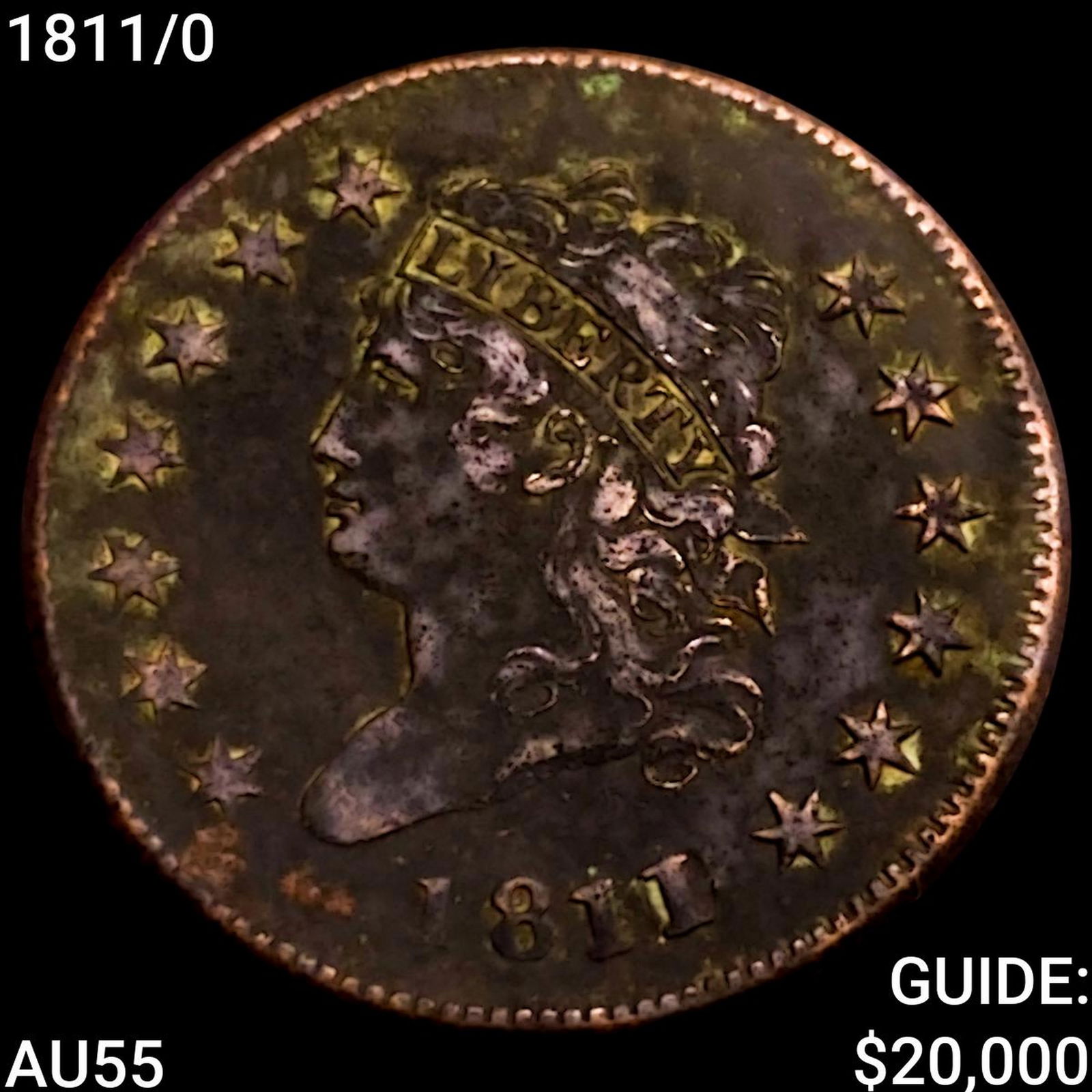 1811/0 Classic Head Large Cent HIGH GRADE (1 of 2)