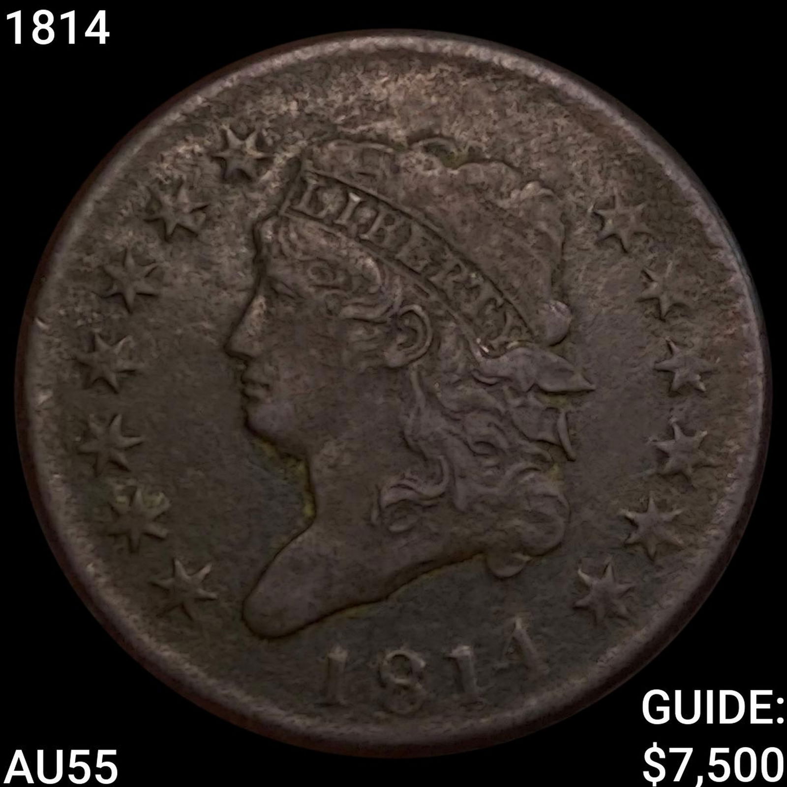 1814 Classic Head Large Cent HIGH GRADE (1 of 2)