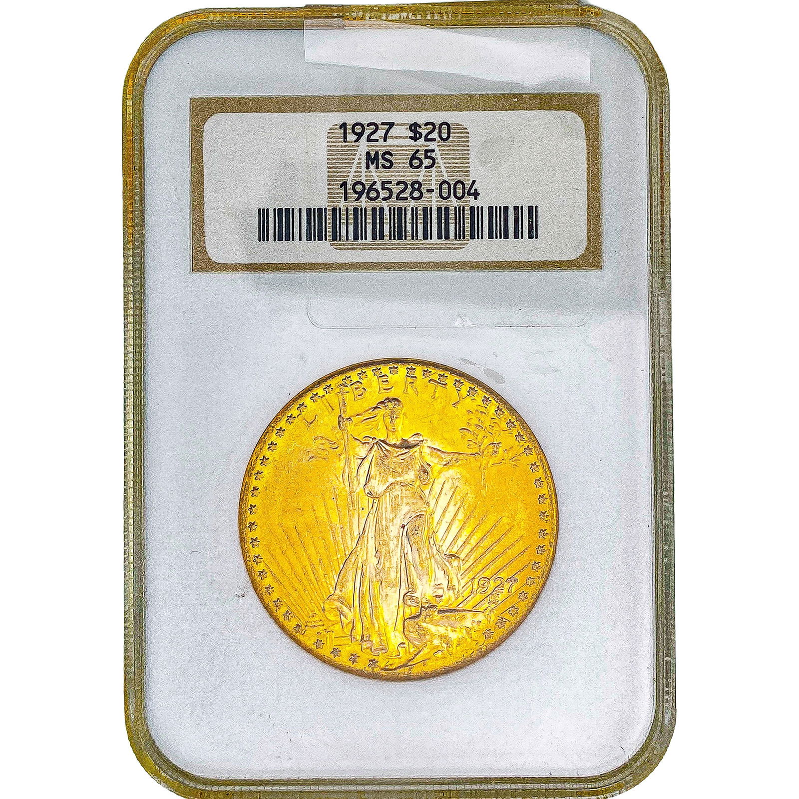 1927 $20 Gold Double Eagle NGC MS65 (1 of 2)