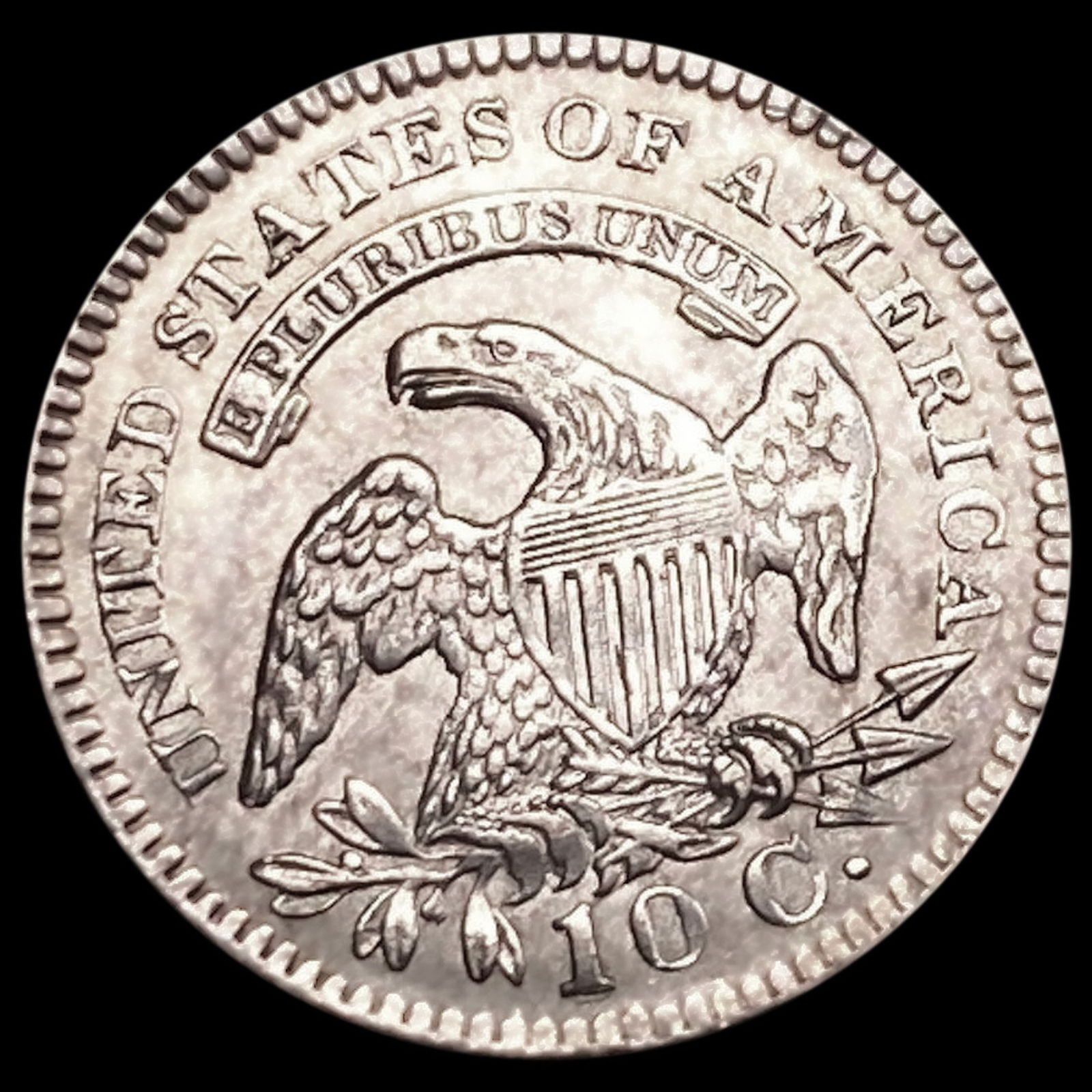 1827 Capped Bust Dime HIGH GRADE - 2