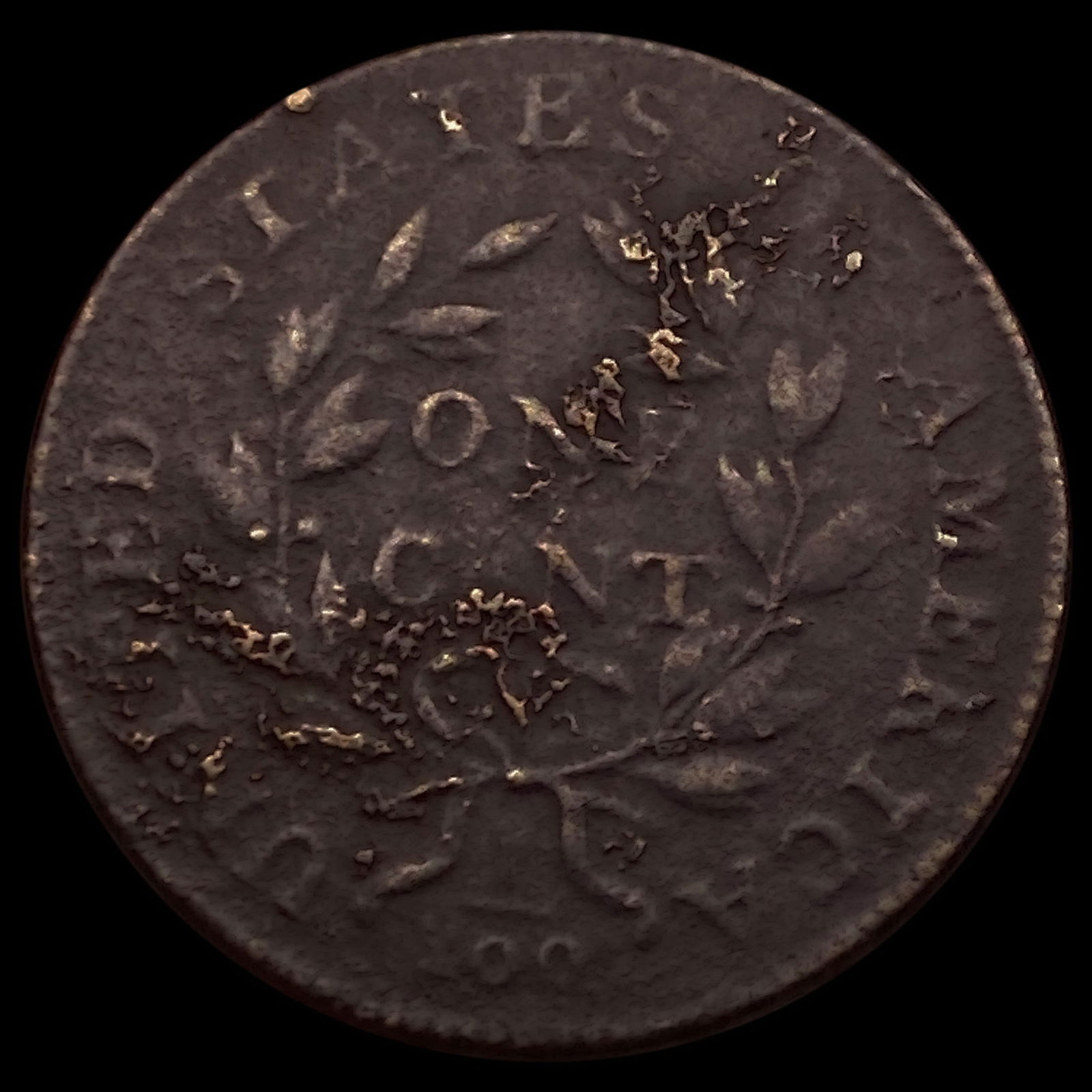 1800 Draped Bust Large Cent HIGH GRADE - 2