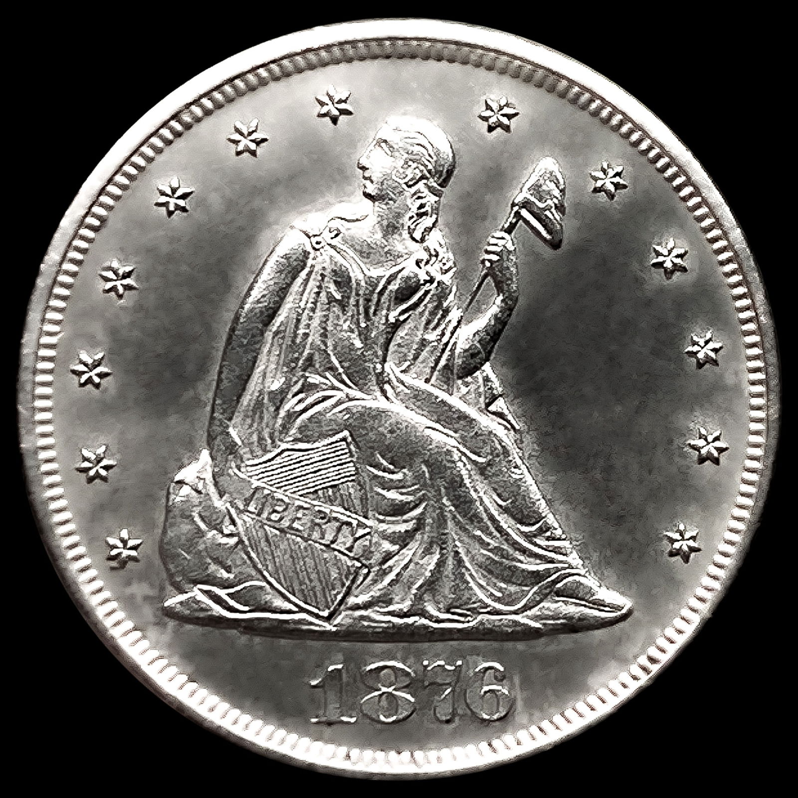 1876 Twenty Cent Piece: 1876 Twenty Cent Piece