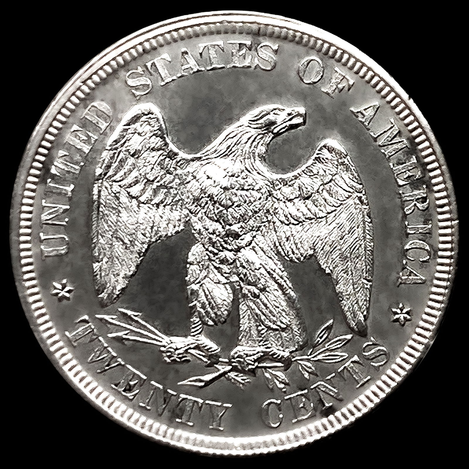 1876 Twenty Cent Piece - 2