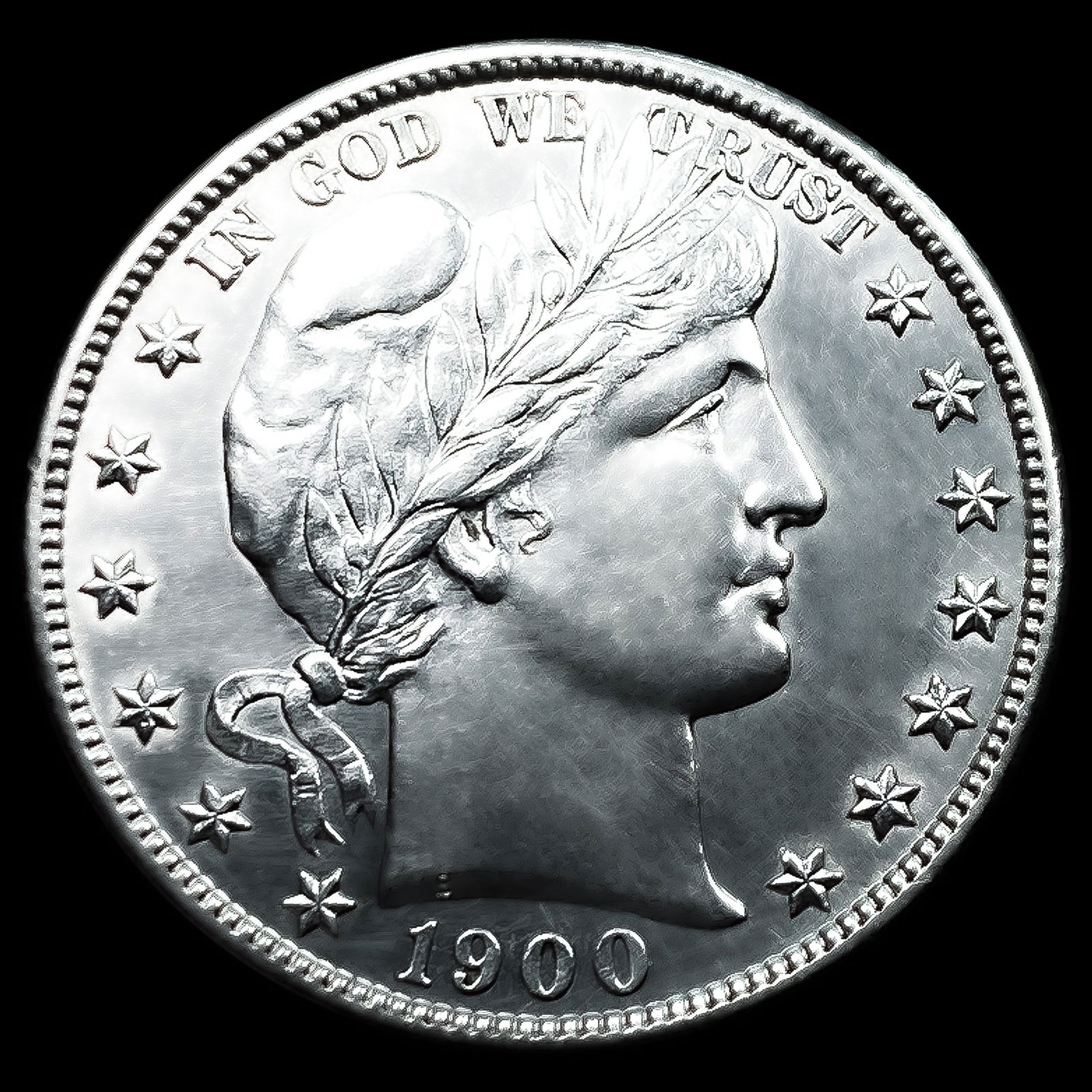 1900-S Barber Half Dollar: 1900-S Barber Half Dollar