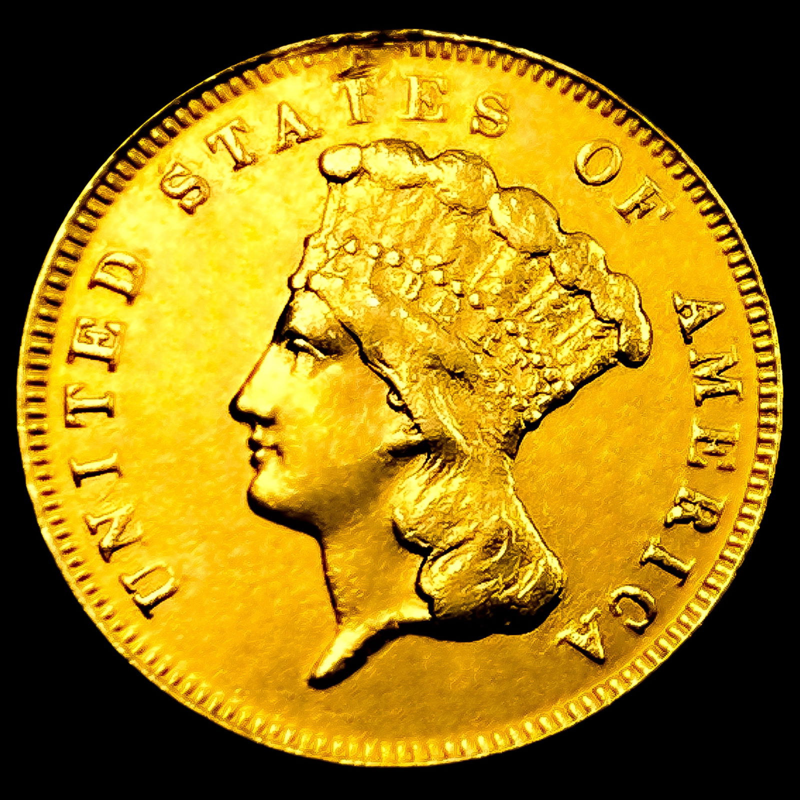 1878 $3 Gold Piece: 1878 $3 Gold Piece