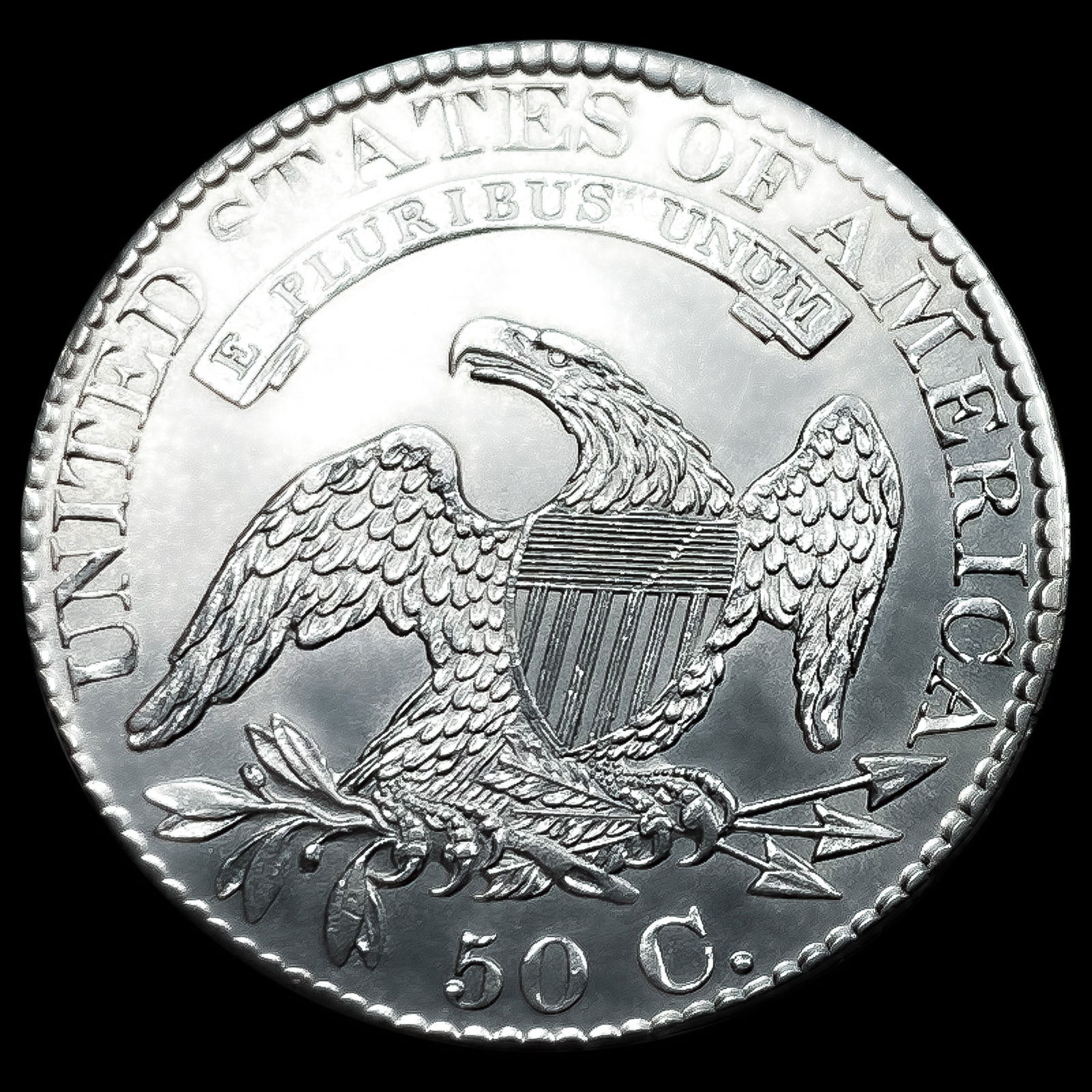 1826 Capped Bust Half Dollar - 2