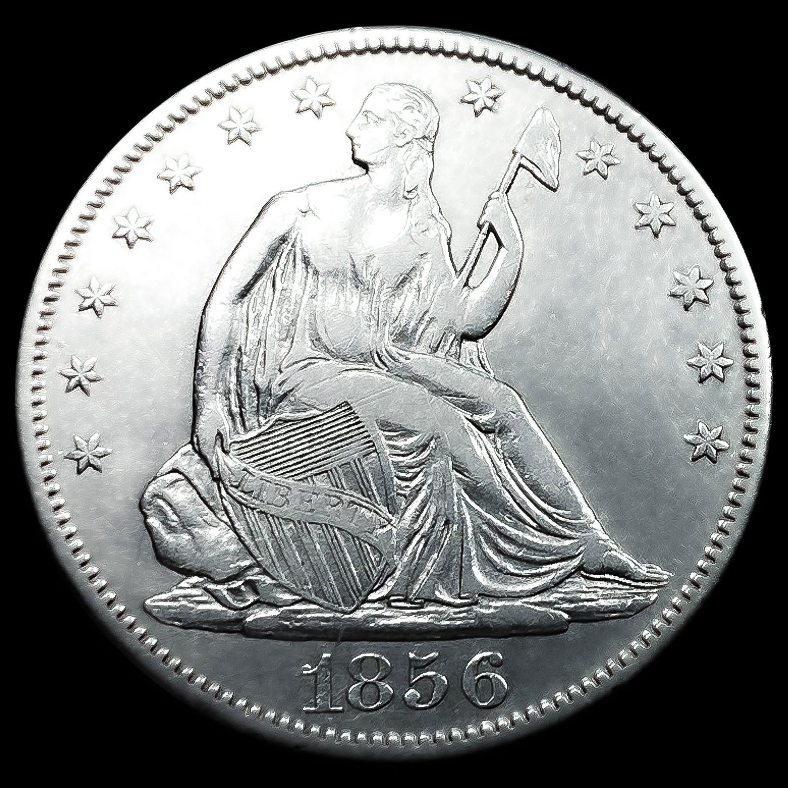 1856-S Seated Liberty Half Dollar: 1856-S Seated Liberty Half Dollar