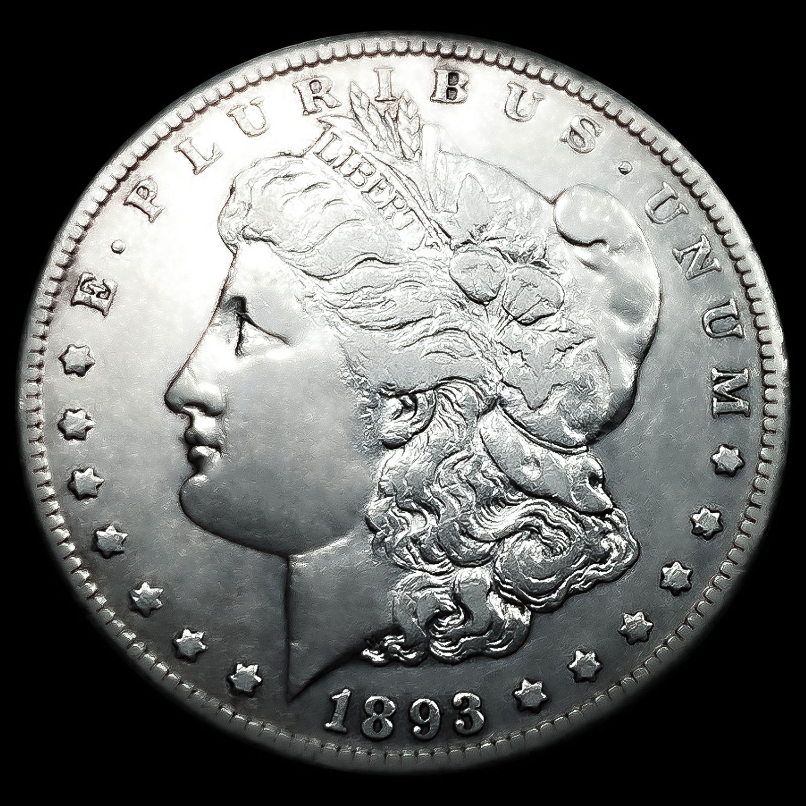 1893-CC Morgan Silver Dollar (1 of 2)