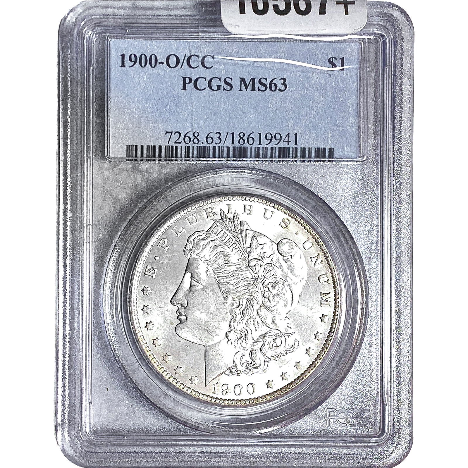 1900-O/CC Morgan Silver Dollar PCGS MS63 (1 of 2)