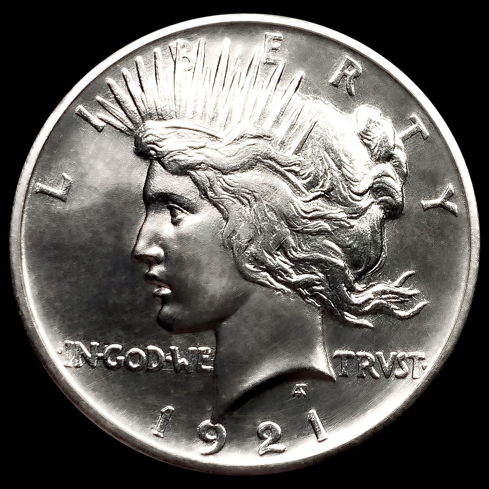 1921 Silver Peace Dollar (1 of 2)