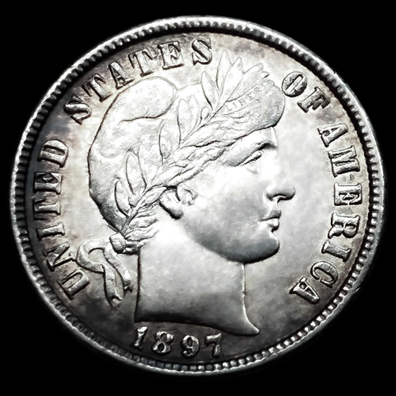 1897-O Barber Dime (1 of 2)