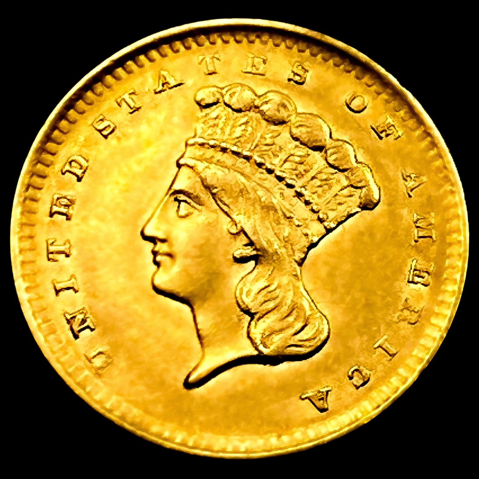 1856 Rare Gold Dollar (1 of 2)