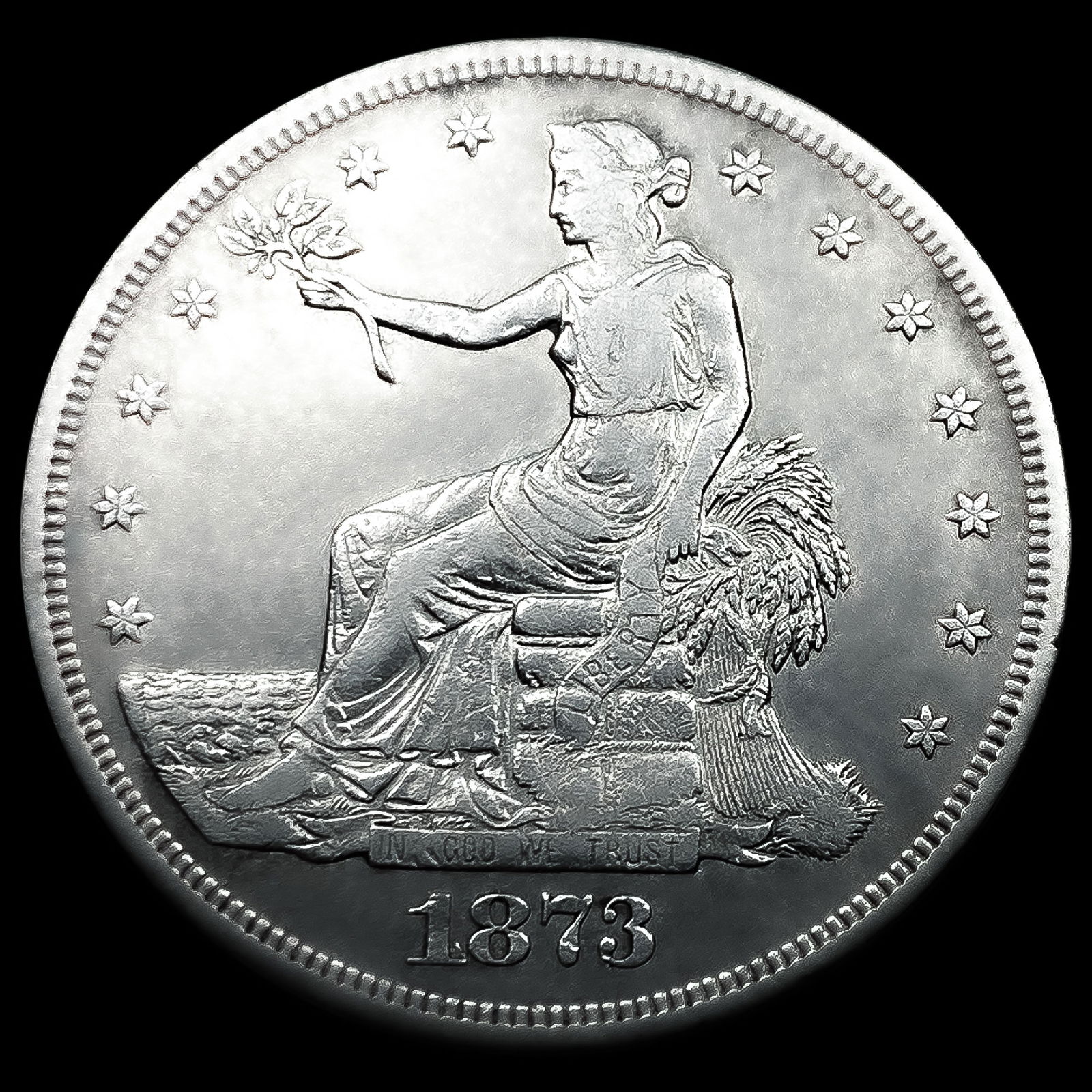 1873-CC Silver Trade Dollar: 1873-CC Silver Trade Dollar