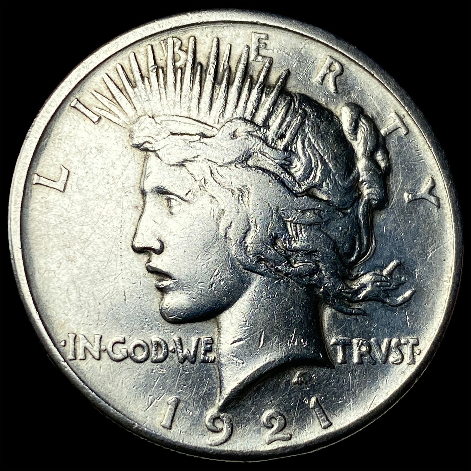 1921 Silver Peace Dollar UNCIRCULATED: 1921 Silver Peace Dollar UNCIRCULATED