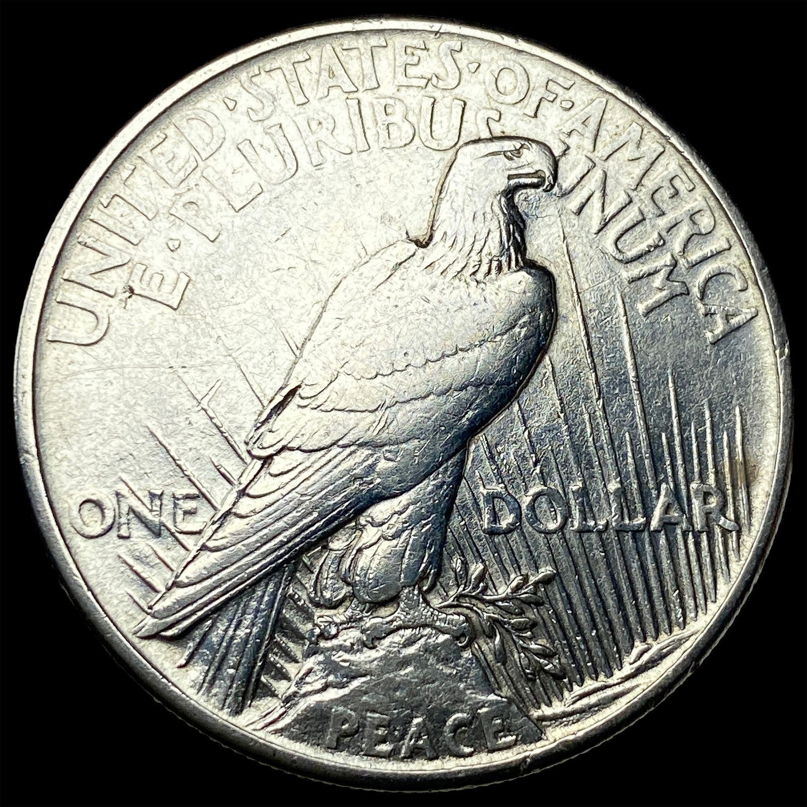 1921 Silver Peace Dollar UNCIRCULATED - 2