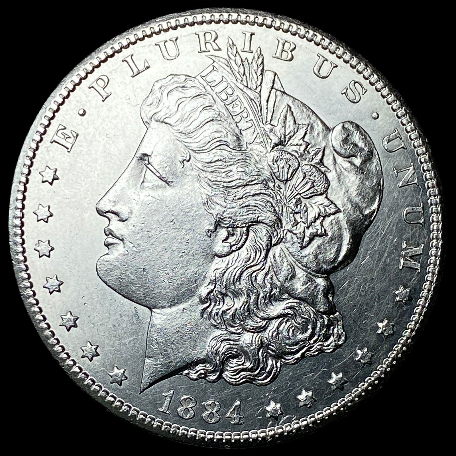 1884-CC Silver Morgan Dollar UNCIRCULATED: 1884-CC Silver Morgan Dollar UNCIRCULATED