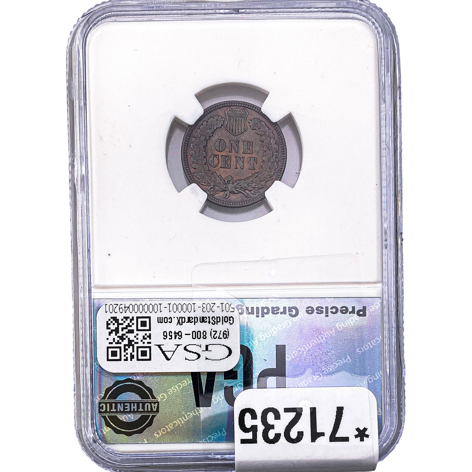 1891 Indian Head Cent PGA MS65 - 2