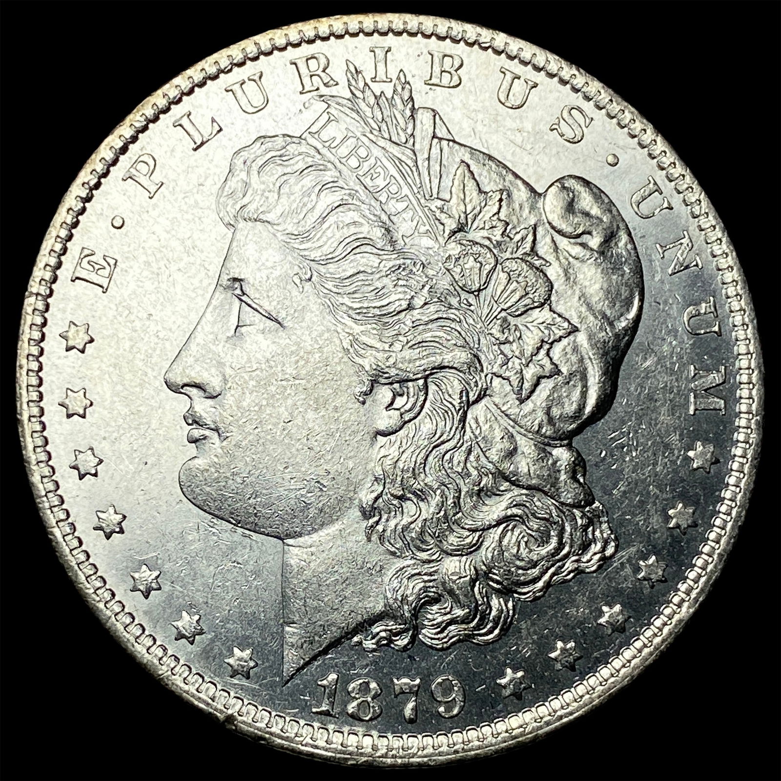 1879-S Silver Morgan Dollar UNCIRCULATED: 1879-S Silver Morgan Dollar UNCIRCULATED