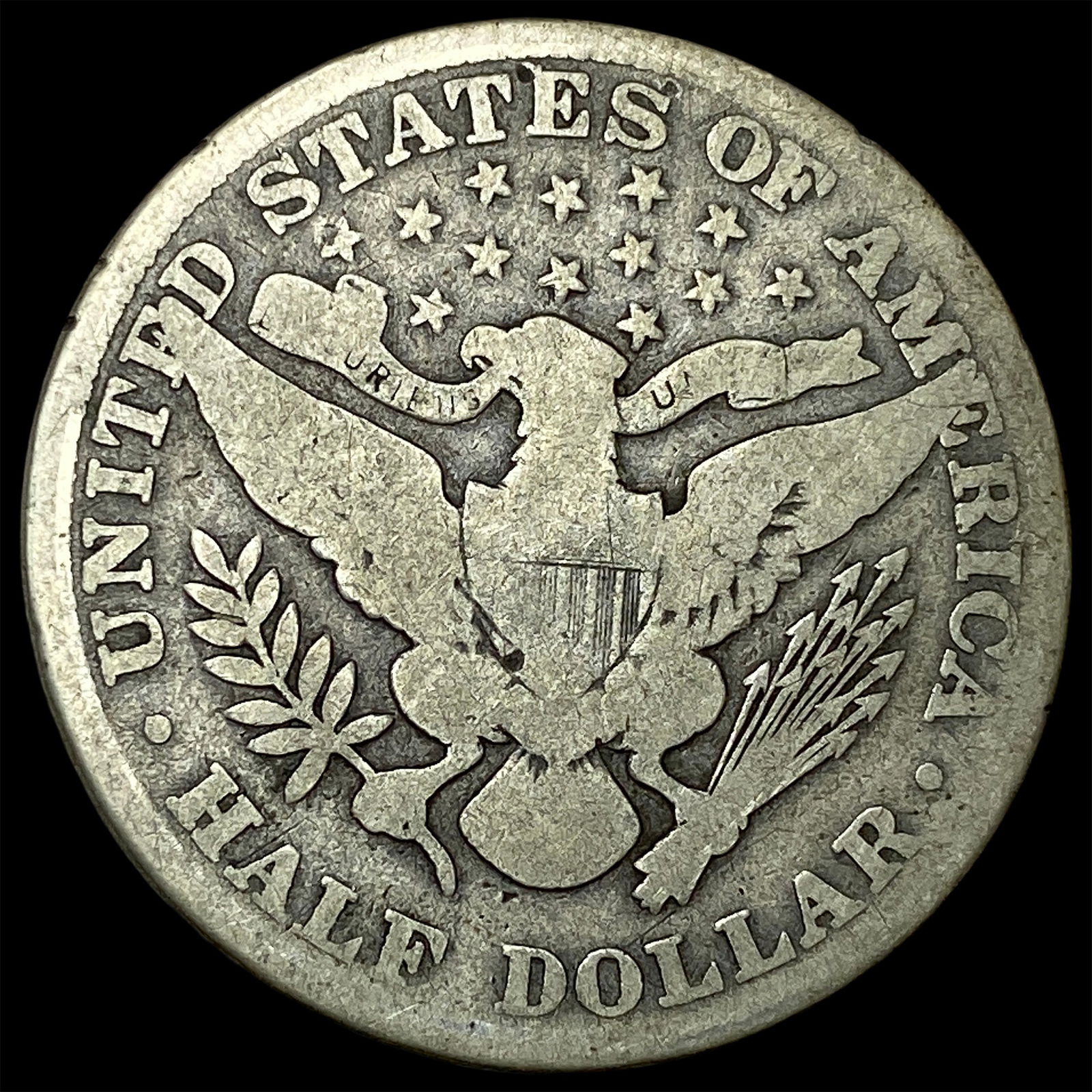 1913 Barber Half Dollar NICELY CIRCULATED - 2