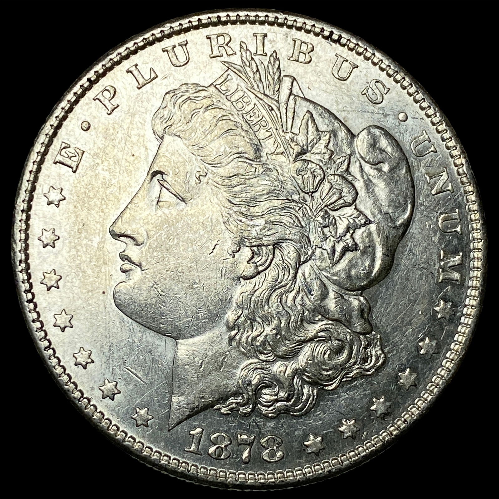 1878 Morgan Silver Dollar UNCIRCULATED: 1878 Morgan Silver Dollar UNCIRCULATED