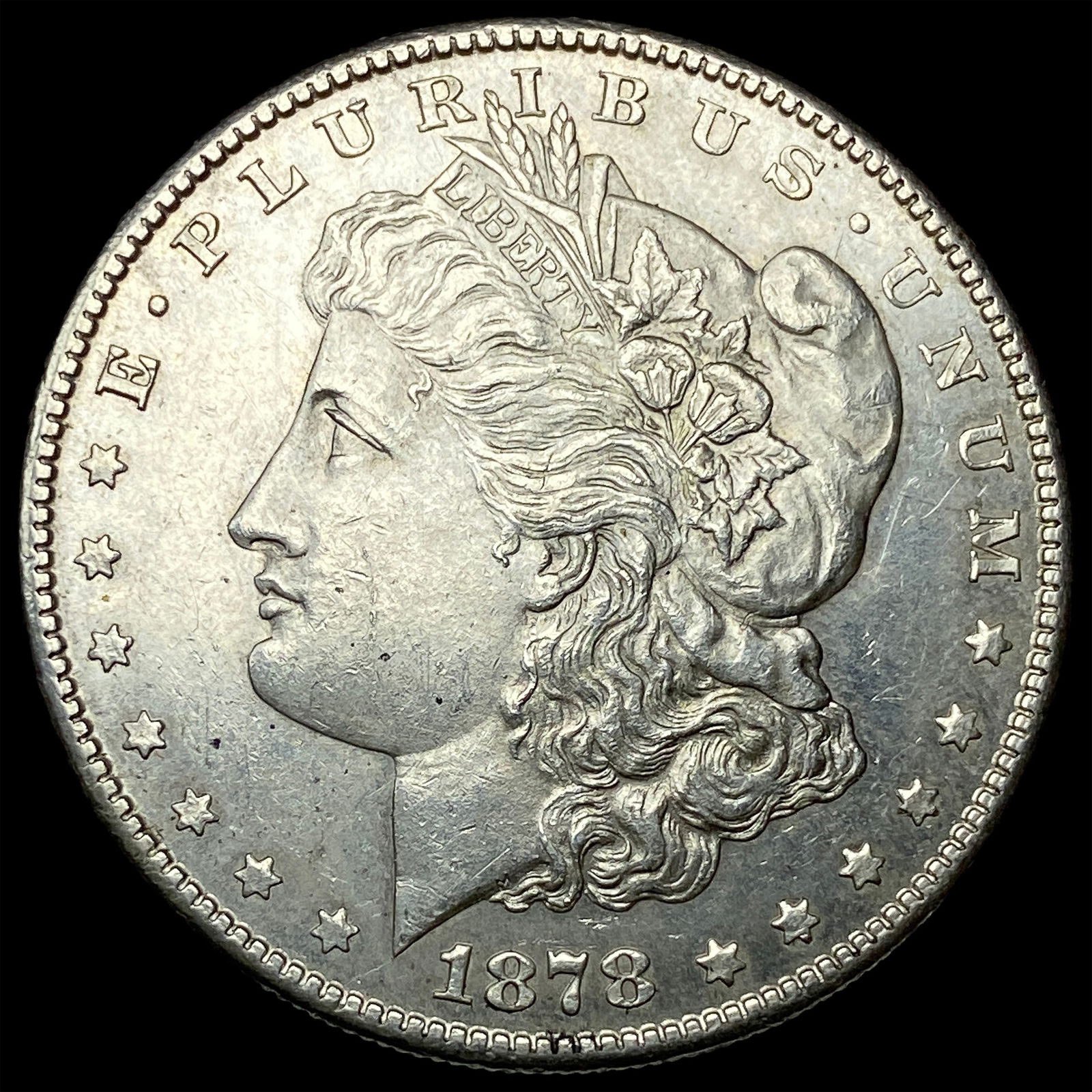 1878-S Silver Morgan Dollar UNCIRCULATED: 1878-S Silver Morgan Dollar UNCIRCULATED