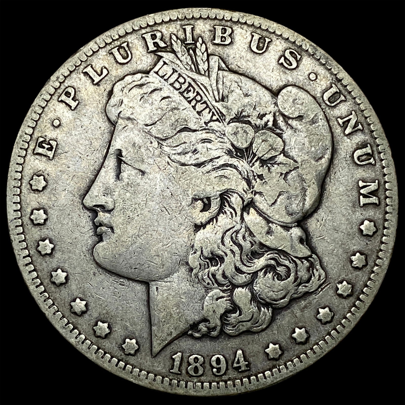 1894-O Silver Morgan Dollar NEARLY UNCIRCULATED: 1894-O Silver Morgan Dollar NEARLY UNCIRCULATED
