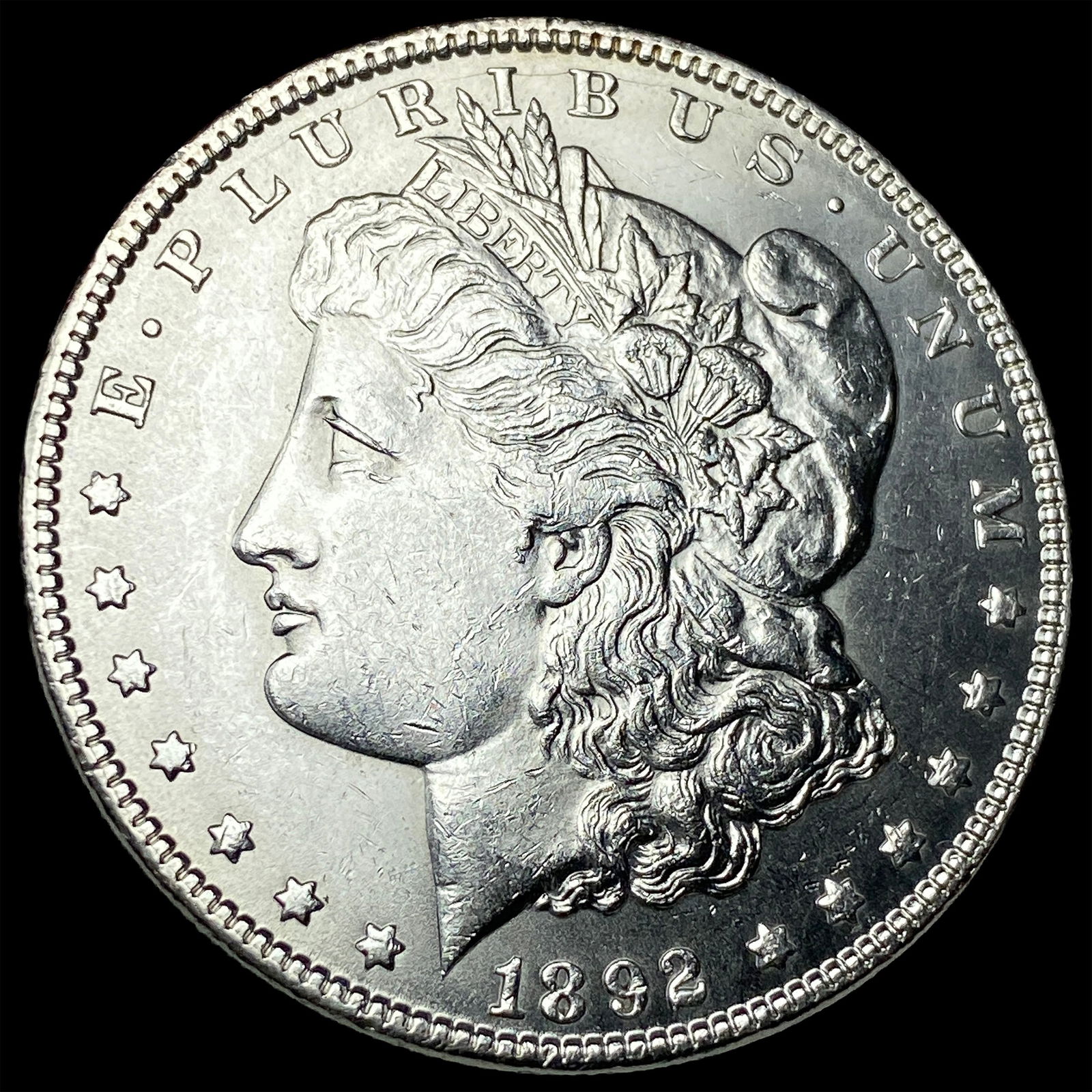 1892-S Silver Morgan Dollar UNCIRCULATED: 1892-S Silver Morgan Dollar UNCIRCULATED