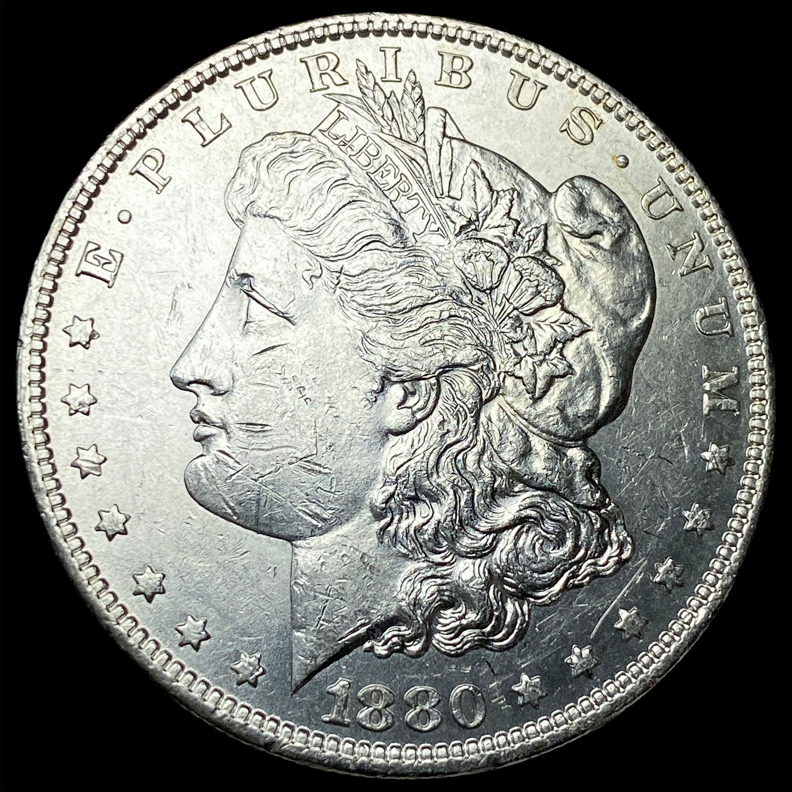 1880 Morgan Silver Dollar UNCIRCULATED: 1880 Morgan Silver Dollar UNCIRCULATED