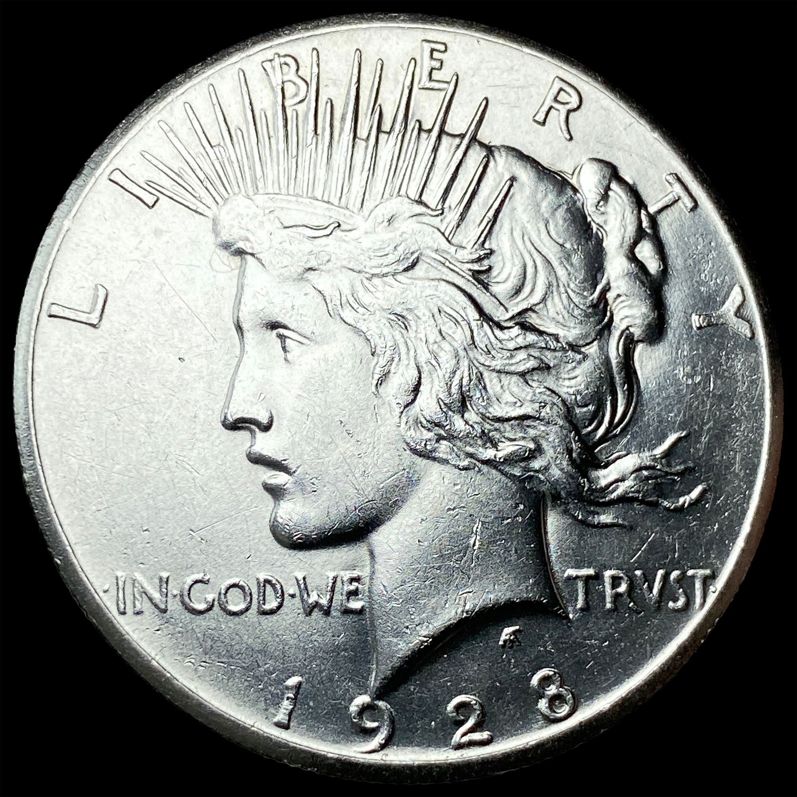 1928 Silver Peace Dollar UNCIRCULATED: 1928 Silver Peace Dollar UNCIRCULATED