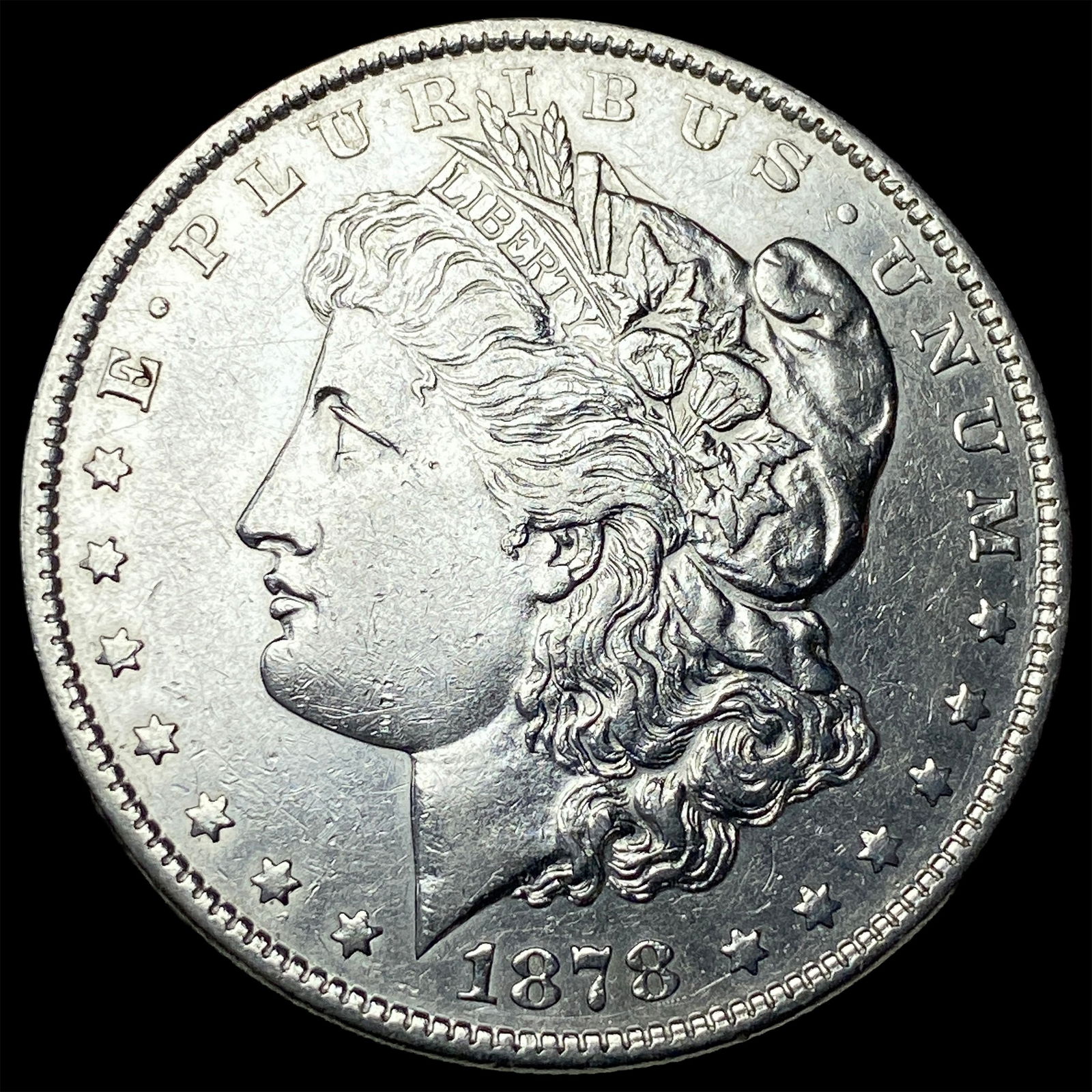 1878 Silver Morgan Dollar UNCIRCULATED: 1878 Silver Morgan Dollar UNCIRCULATED