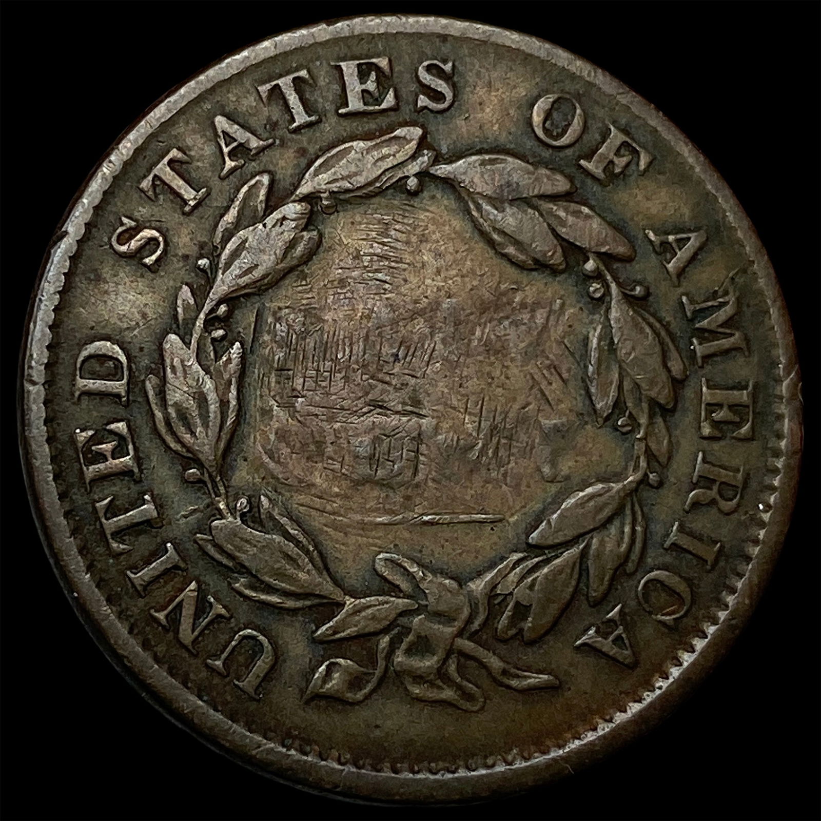 1833 Capped Bust Half Cent HIGH GRADE - 2