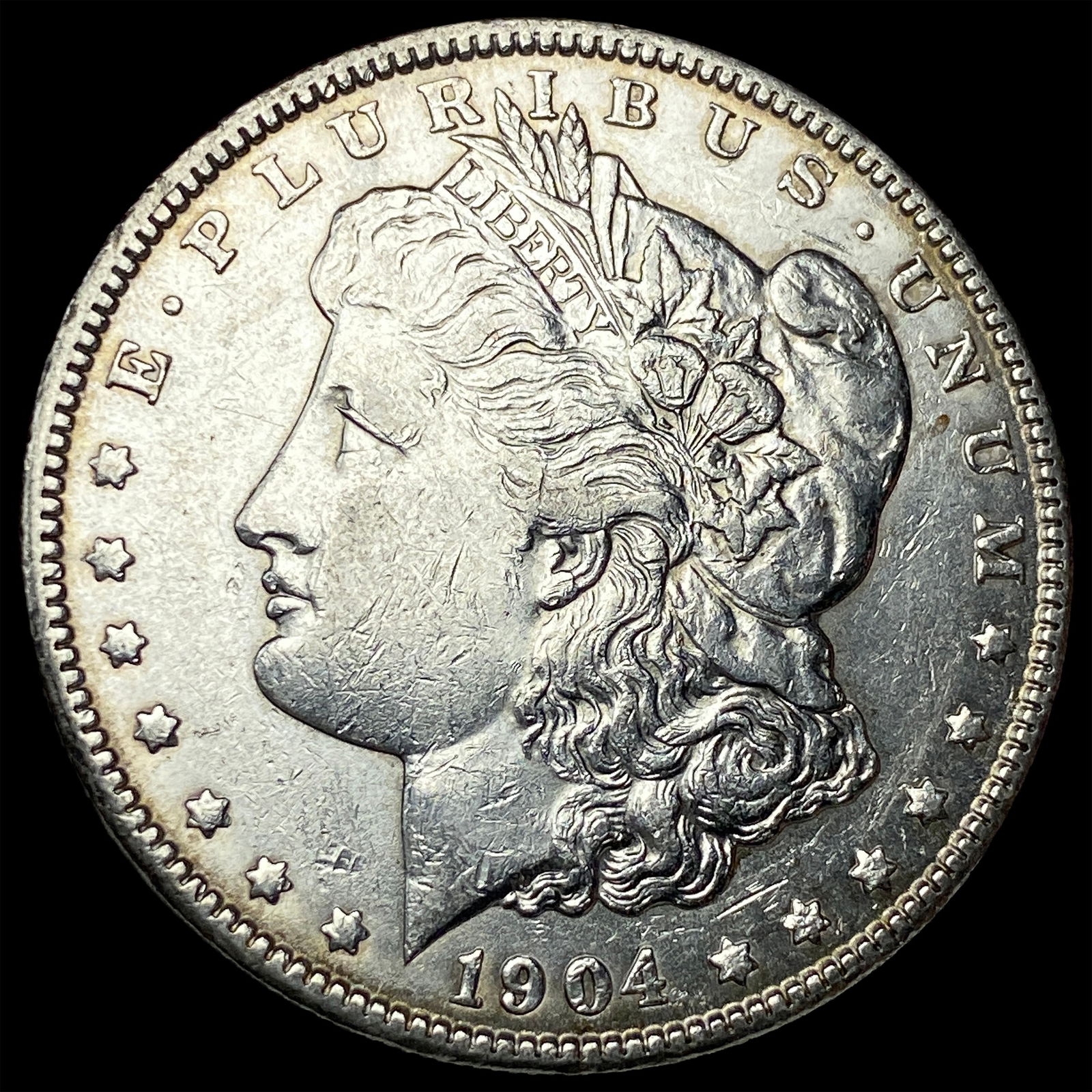 1904 Morgan Silver Dollar UNCIRCULATED: 1904 Morgan Silver Dollar UNCIRCULATED