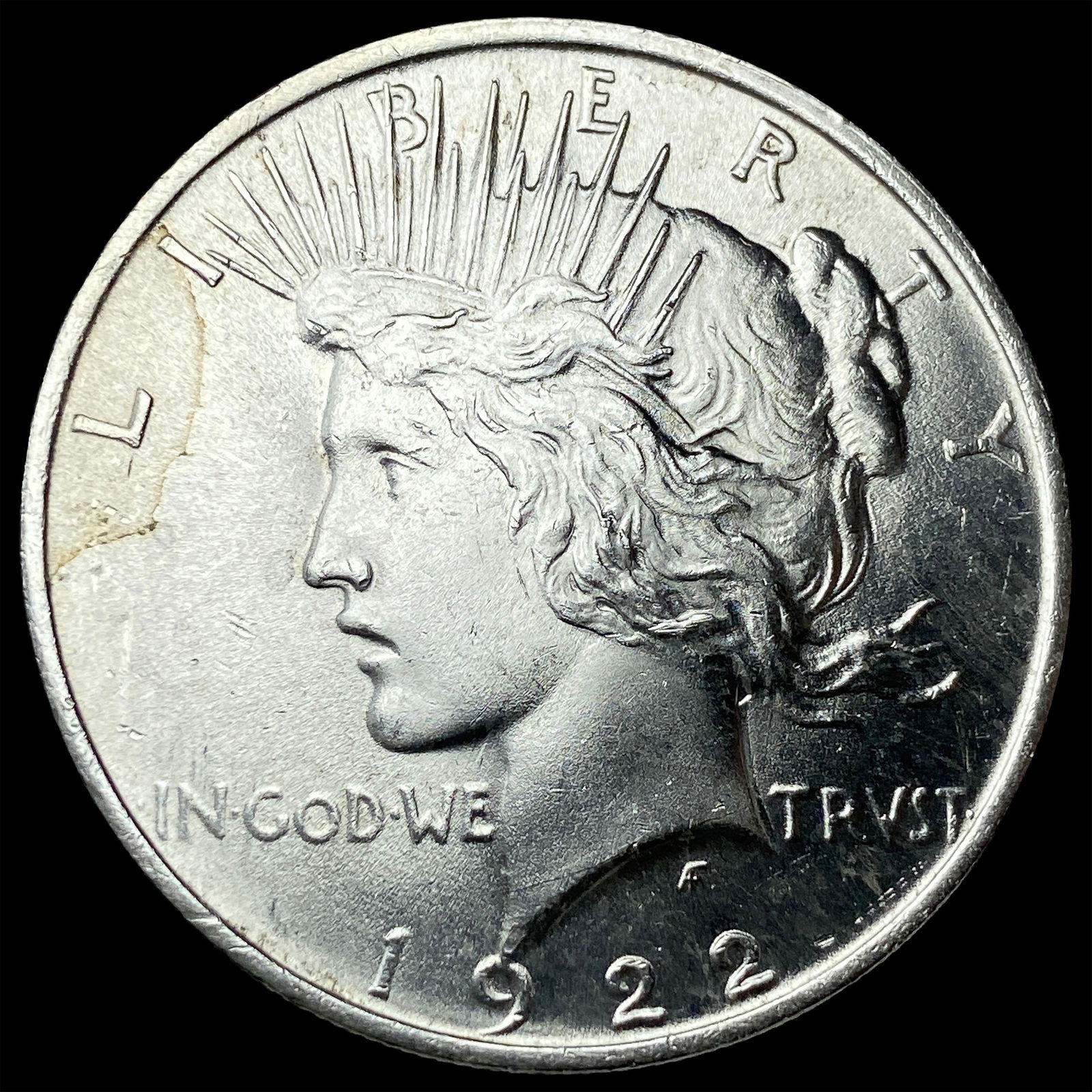 1922 Silver Peace Dollar UNCIRCULATED (1 of 2)