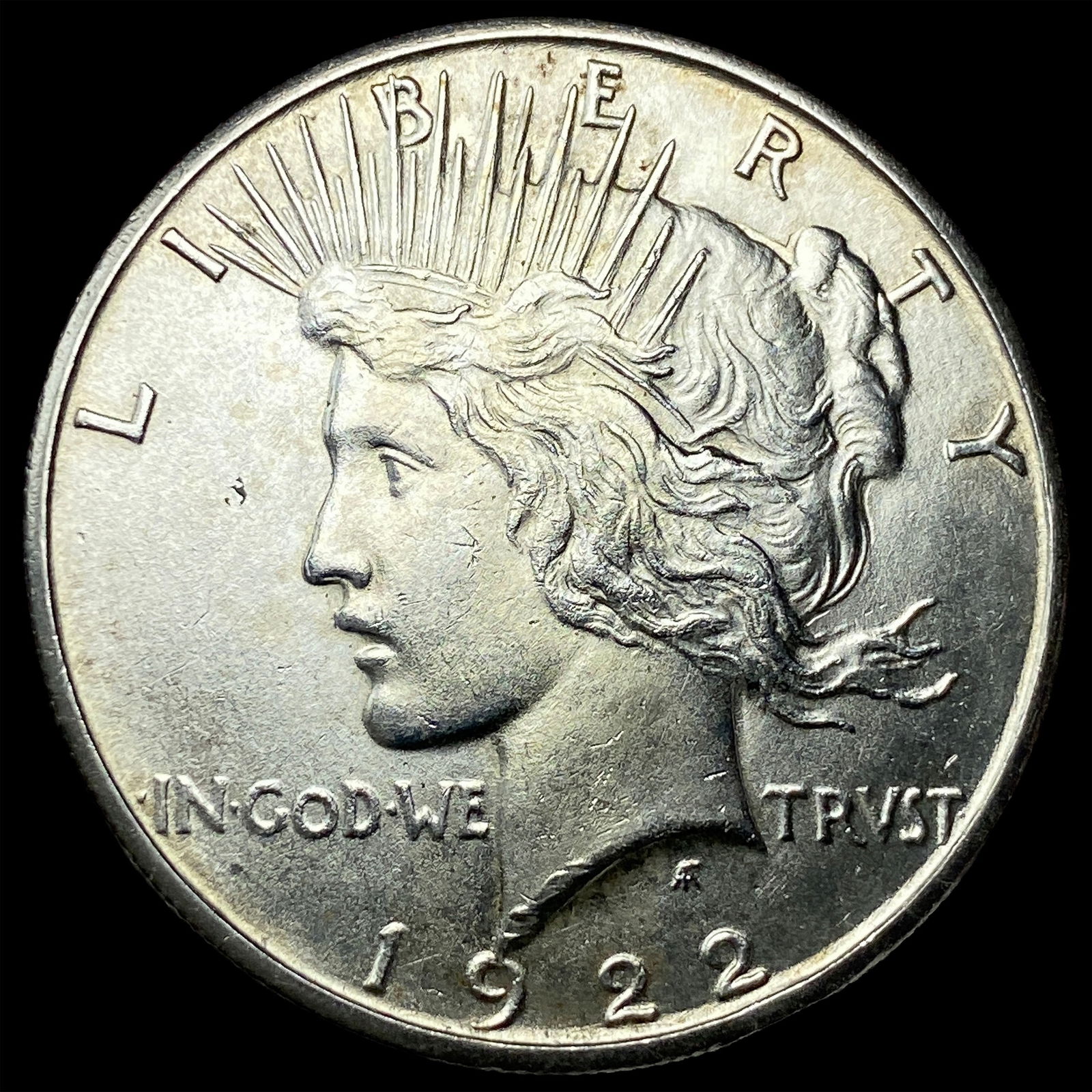 1922-S Silver Peace Dollar UNCIRCULATED: 1922-S Silver Peace Dollar UNCIRCULATED